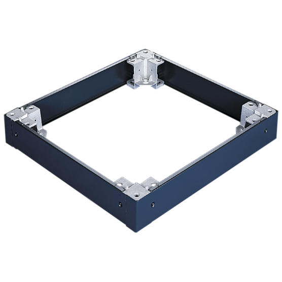 HOFFMAN P2BP284 Plinth Bases, 800 x 400mm Size, Black, Steel | CH8PHR