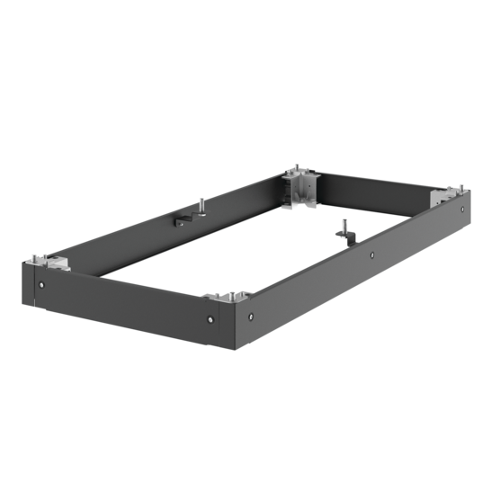 HOFFMAN P2BP2186 Plinth Bases, 1800 x 600mm Size, Black, Steel | CH8PHG