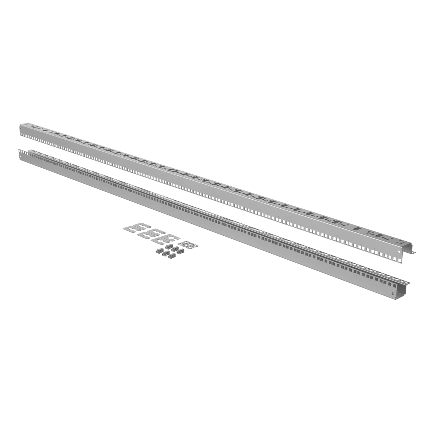HOFFMAN P2RA19S10 Rack Angle, 19 Inch Size, 1000mm Size, Conductive, Steel | CH8TWY