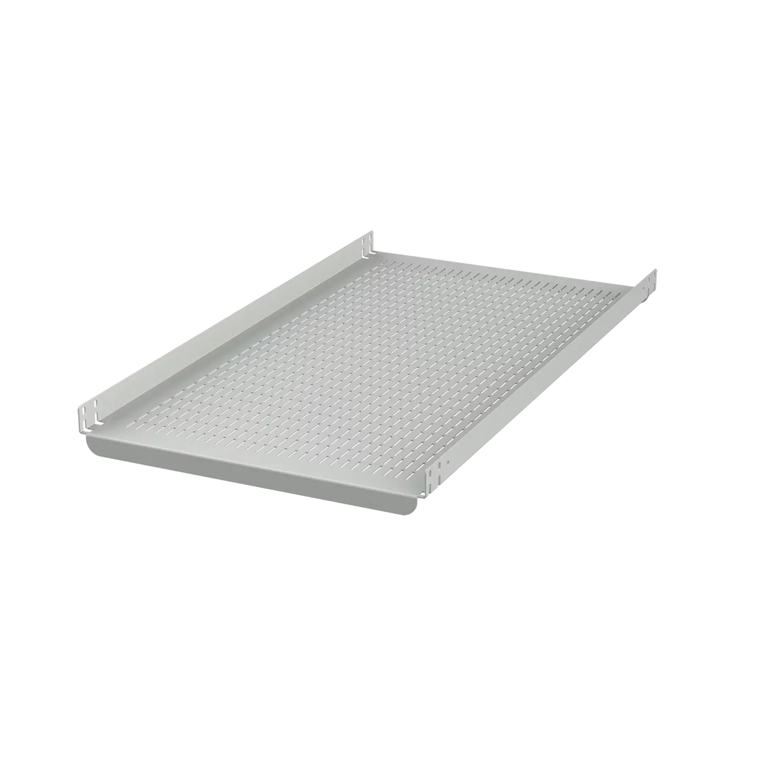 HOFFMAN P2RSH10 Rack Mount Fixed Shelf, 19 Inch Size Rack, 1000mm Size, Light Gray, Steel | CH8TYP