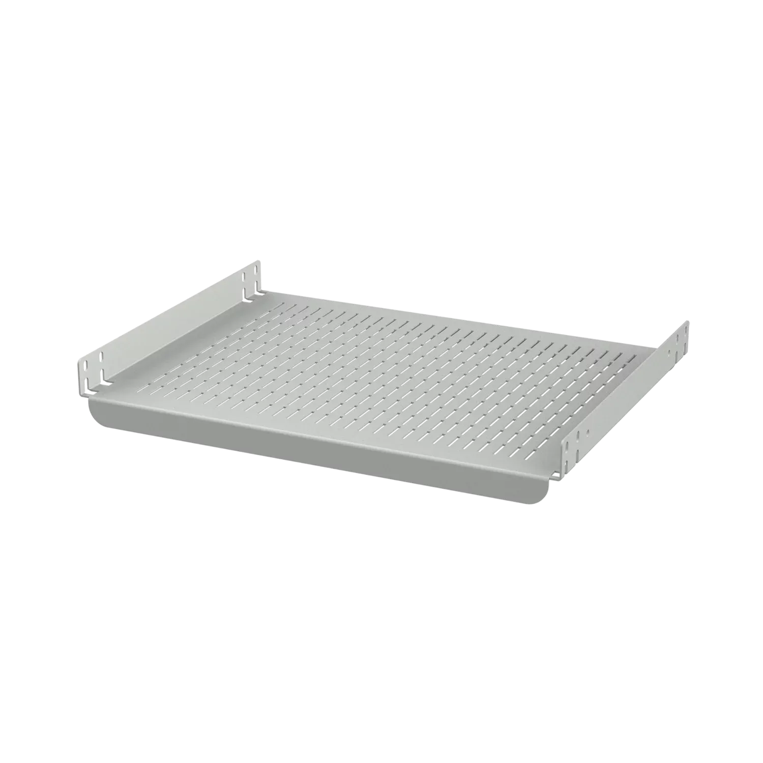 HOFFMAN P2RSH5 Rack Mount Fixed Shelf, 19 Inch Size Rack, 500mm Size, Light Gray, Steel | CH8TYR