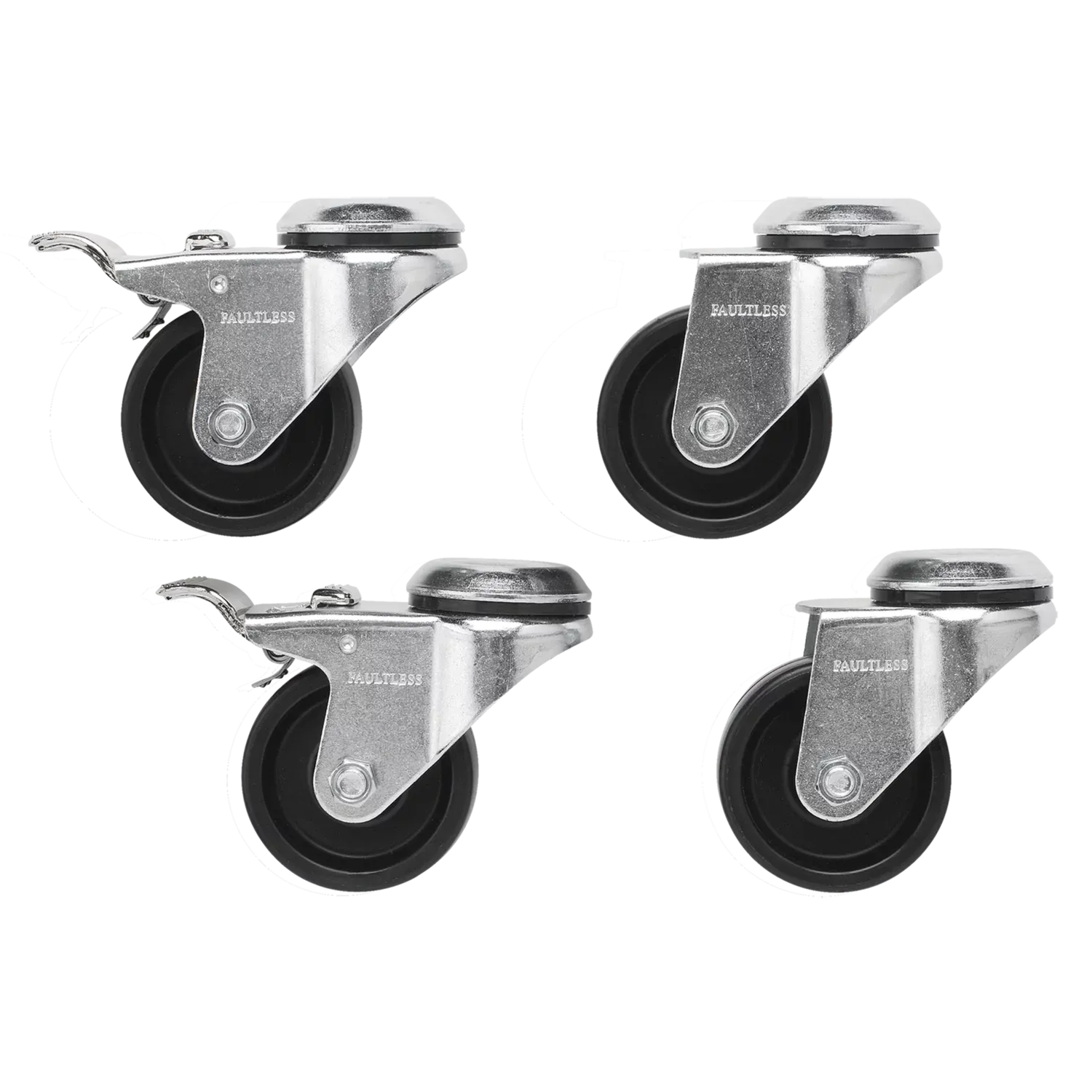 HOFFMAN PC1M12 Caster Kit, Steel | CH8UJA