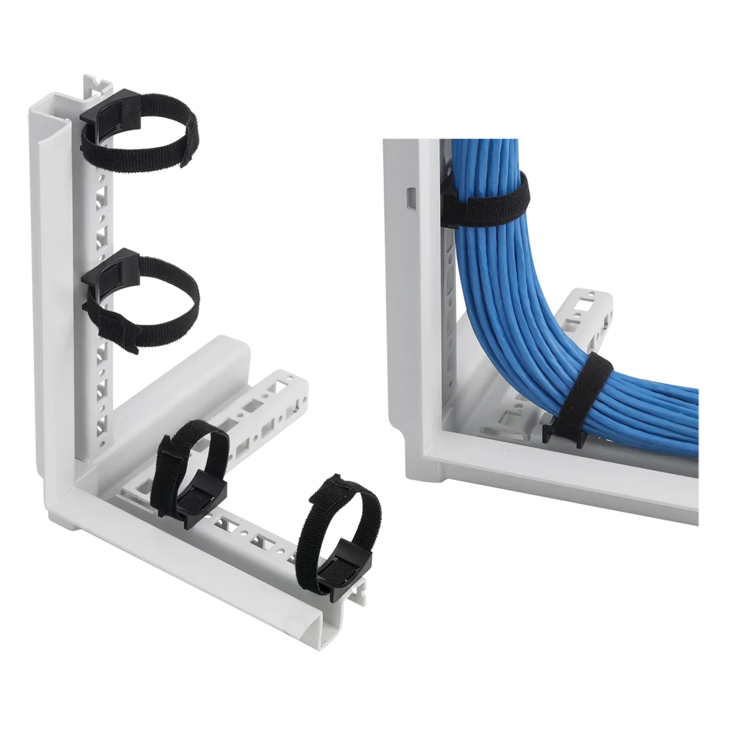 HOFFMAN PCMFTD10 Frame Tie Down Bracket, Plastic | CH8UKR