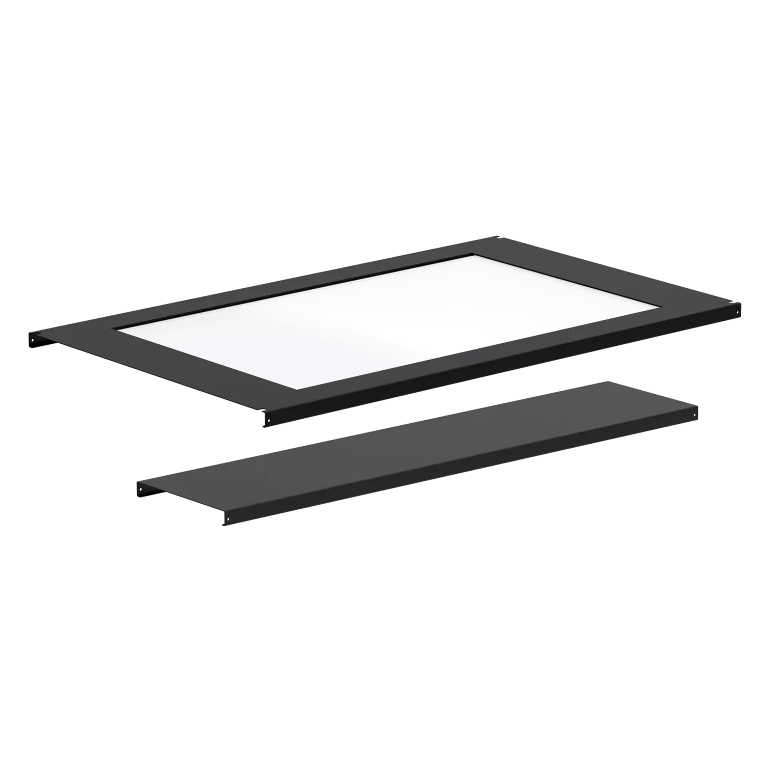 HOFFMAN PCP612 Window Ceiling Panel, 5.63 x 51.52 x 23.50 Inch Size, Black, Steel | CH8UKT