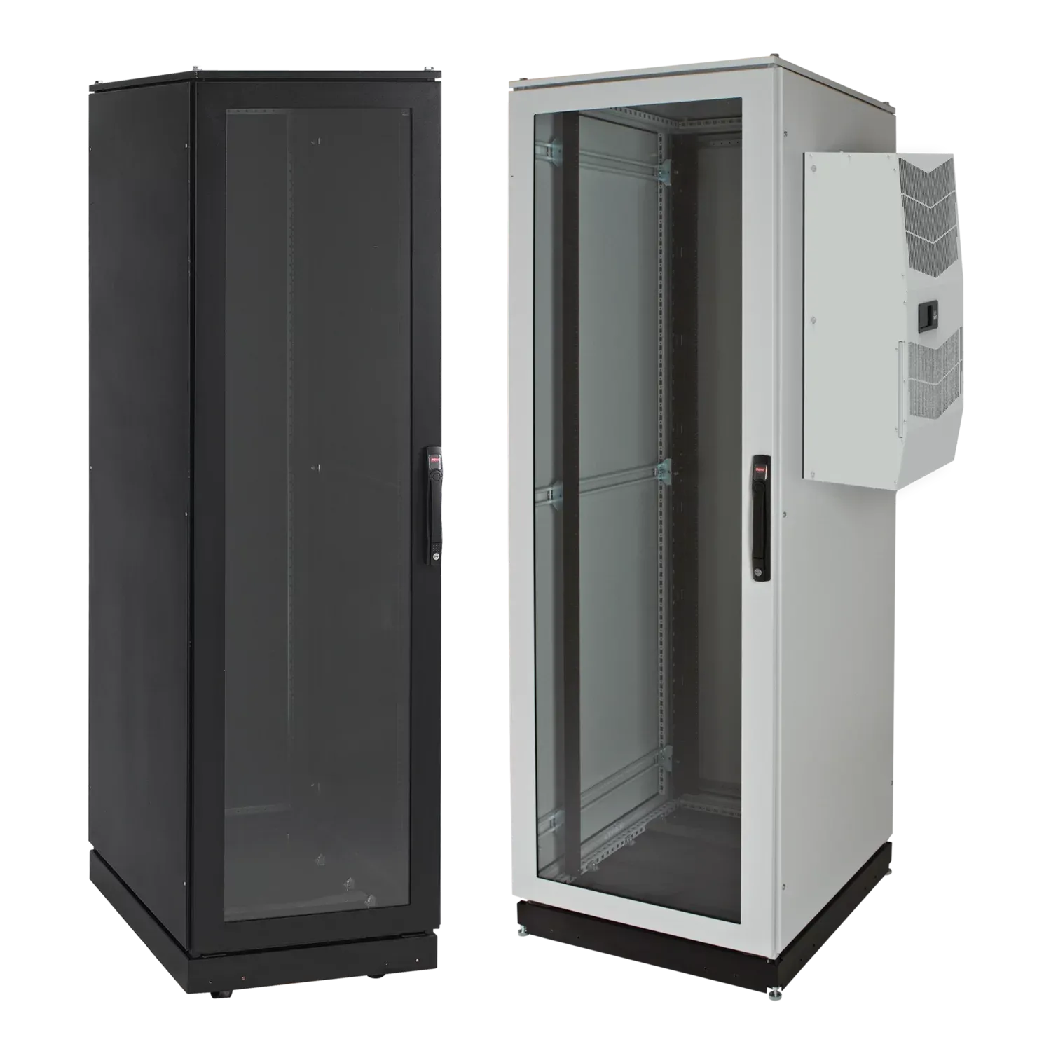 HOFFMAN PDCP2078BAC2 Video/Data And Server Cabinet, 2000 x 700 x 800mm Size, Black, Steel | CH8UQE