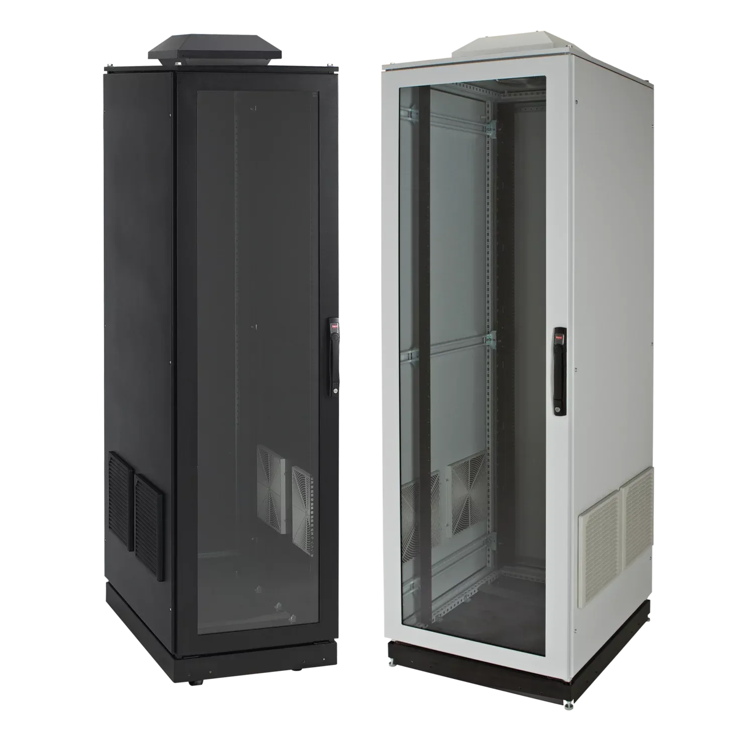 HOFFMAN PDCP2078BFP Server Cabinet, 2000 x 700 x 800mm Size, Black, Steel | CH8UQF