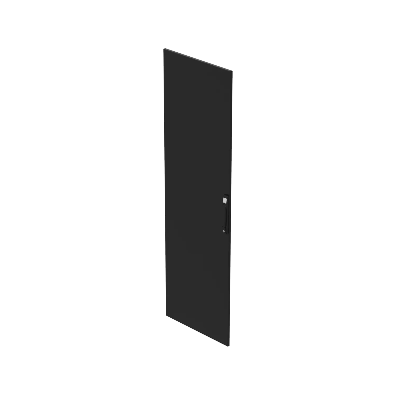 HOFFMAN PDS206B Server Cabinet Door, 2000 x 600mm Size, Black, Steel, Solid | CH8UTA