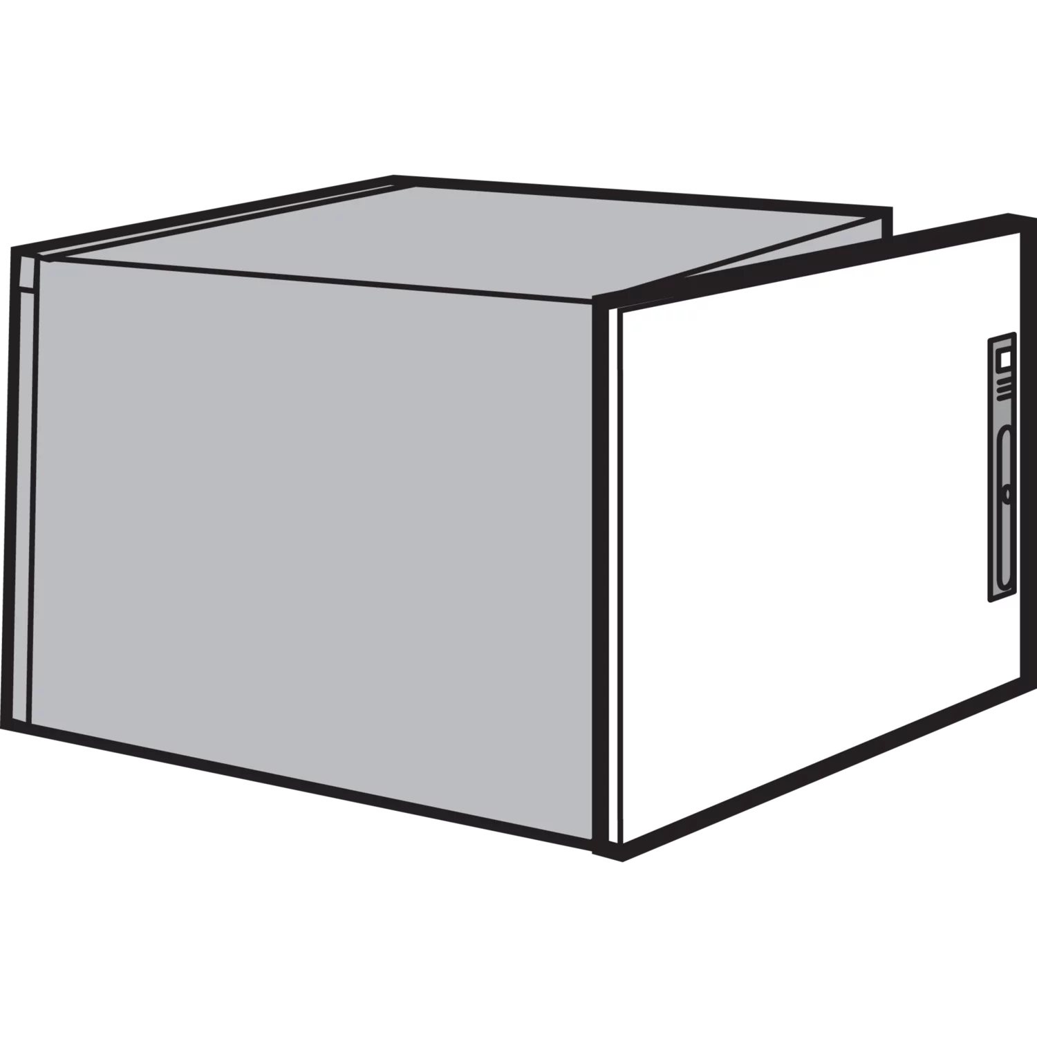 HOFFMAN PDS5A8R Doors, Upper Rear, 682 x 800mm Size, Painted, Steel | CH8UUJ