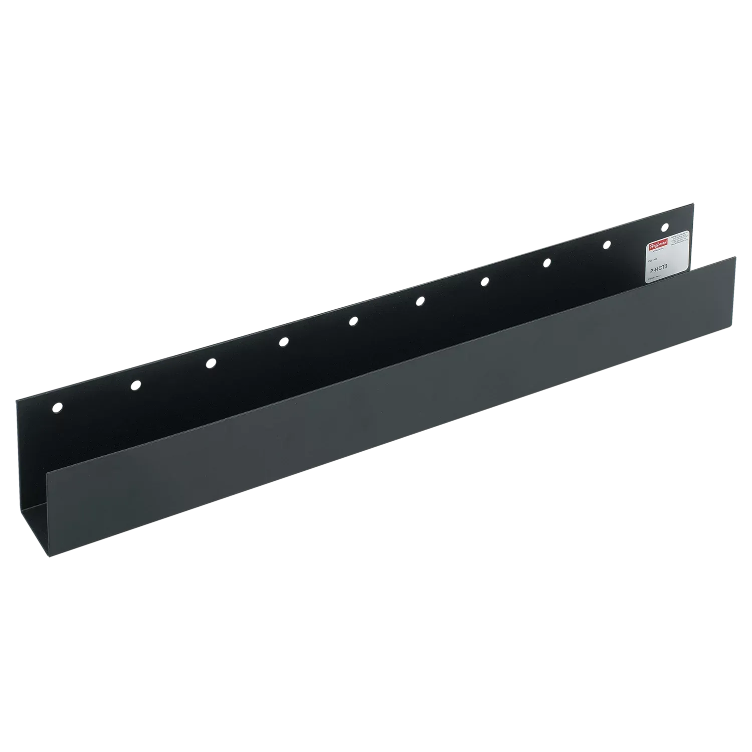 HOFFMAN PHCT2 Horizontal Cable Trough, 250mm Size, Black, Steel | CH8VMJ