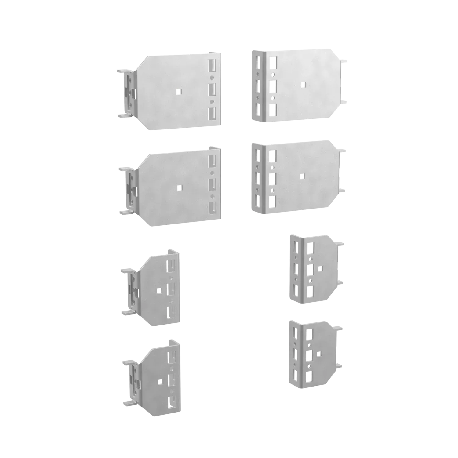 HOFFMAN PMURB100 Frame Reducing Bracket, 100mm Width, Black, Steel | CH8RTH