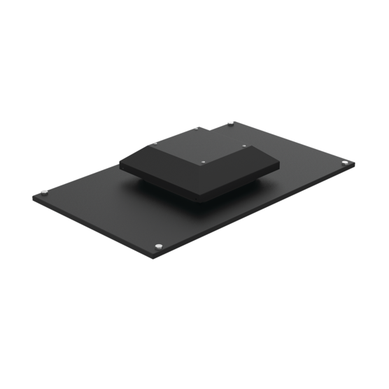 HOFFMAN PPTHP610B Voice/Data And Server Cabinet Exhaust Vent/Fan, Fits 600 x 1000mm Size, Black | CH8TLG