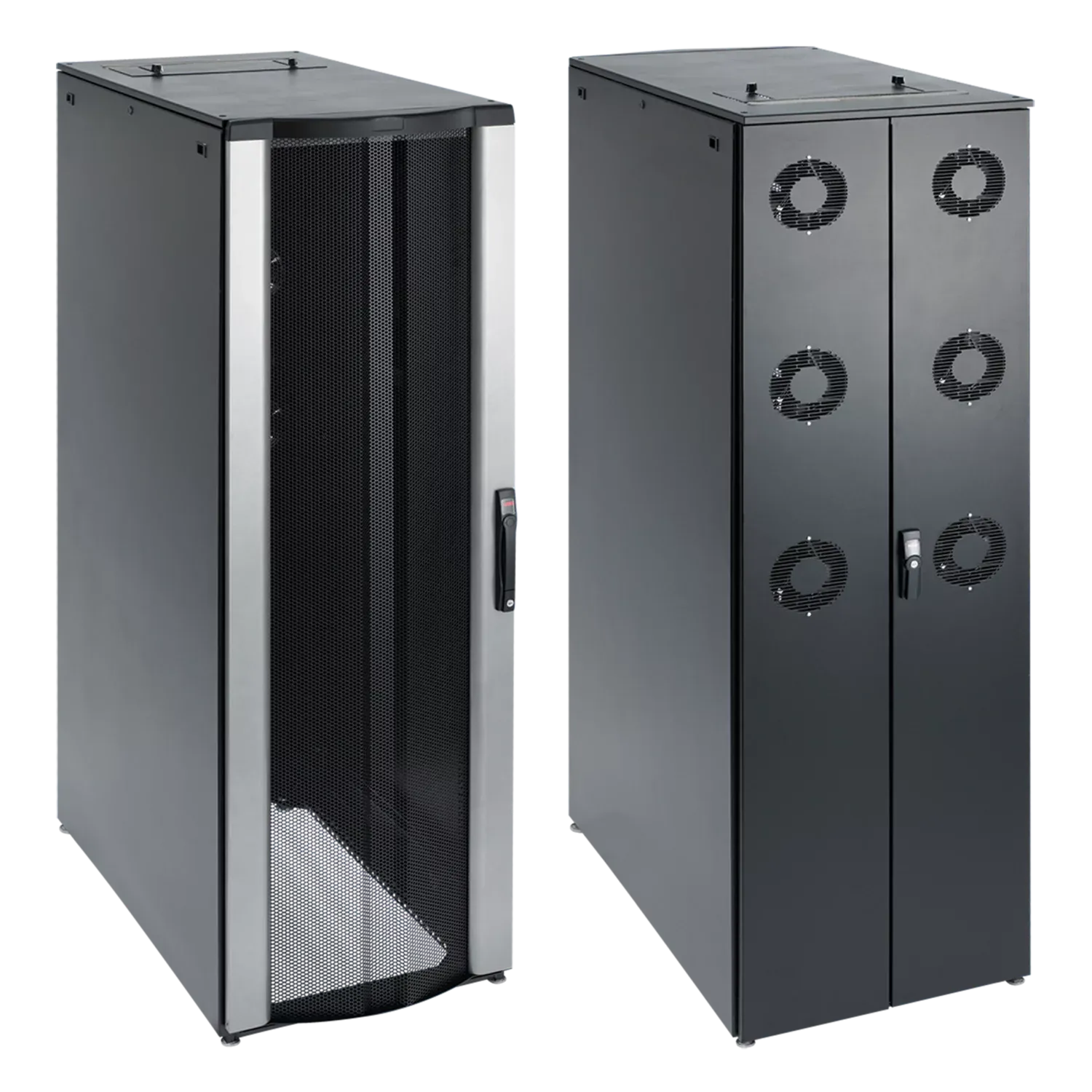 HOFFMAN PSCHCA20610B Server Cabinet, 2000 x 600 x 1000mm Size, Black, Steel, With Sides | CH8TRQ