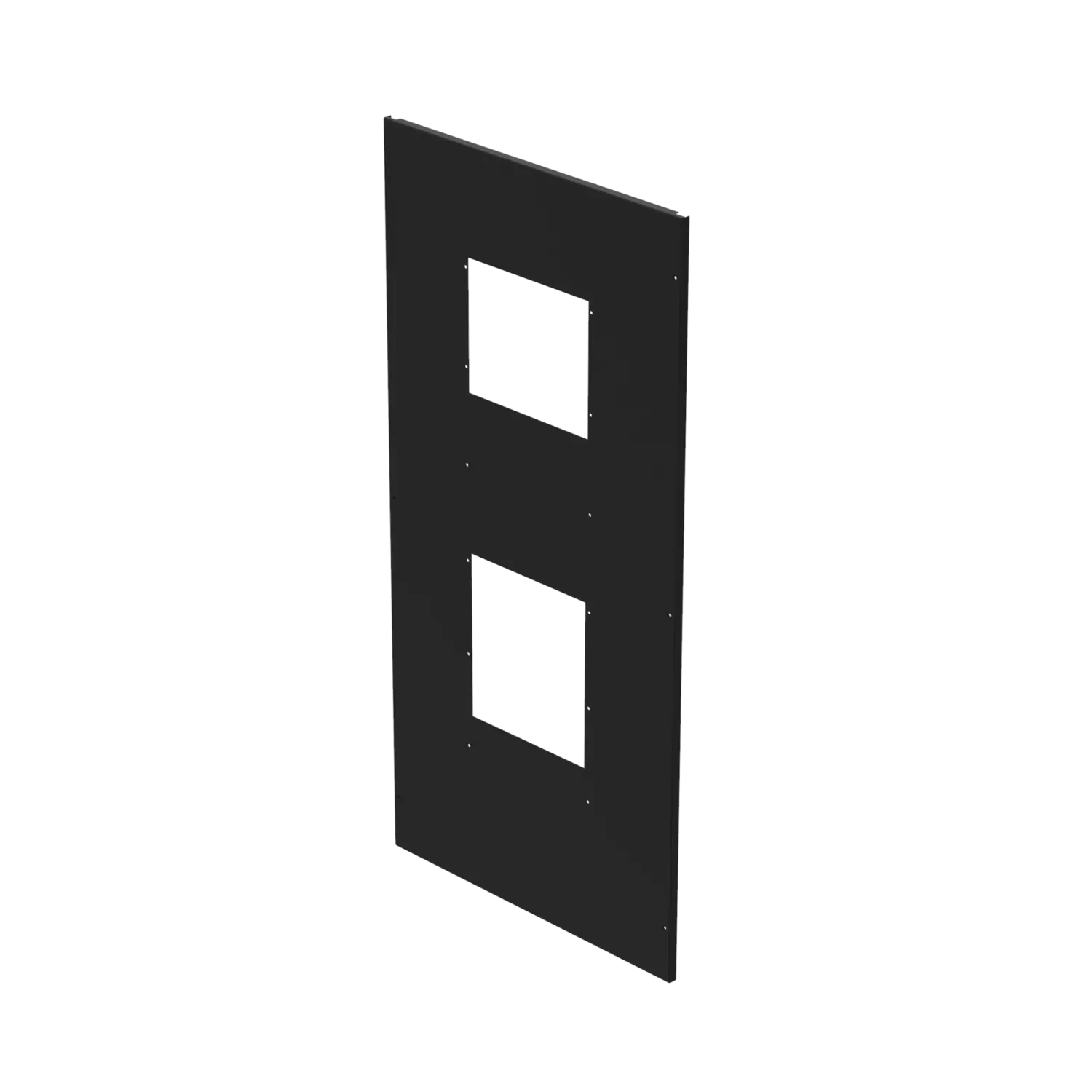 HOFFMAN PSS2010AC2B Video/Data And Server Cabinet, Fits 1939 x 953mm Size, Black, Steel | CH8VQJ