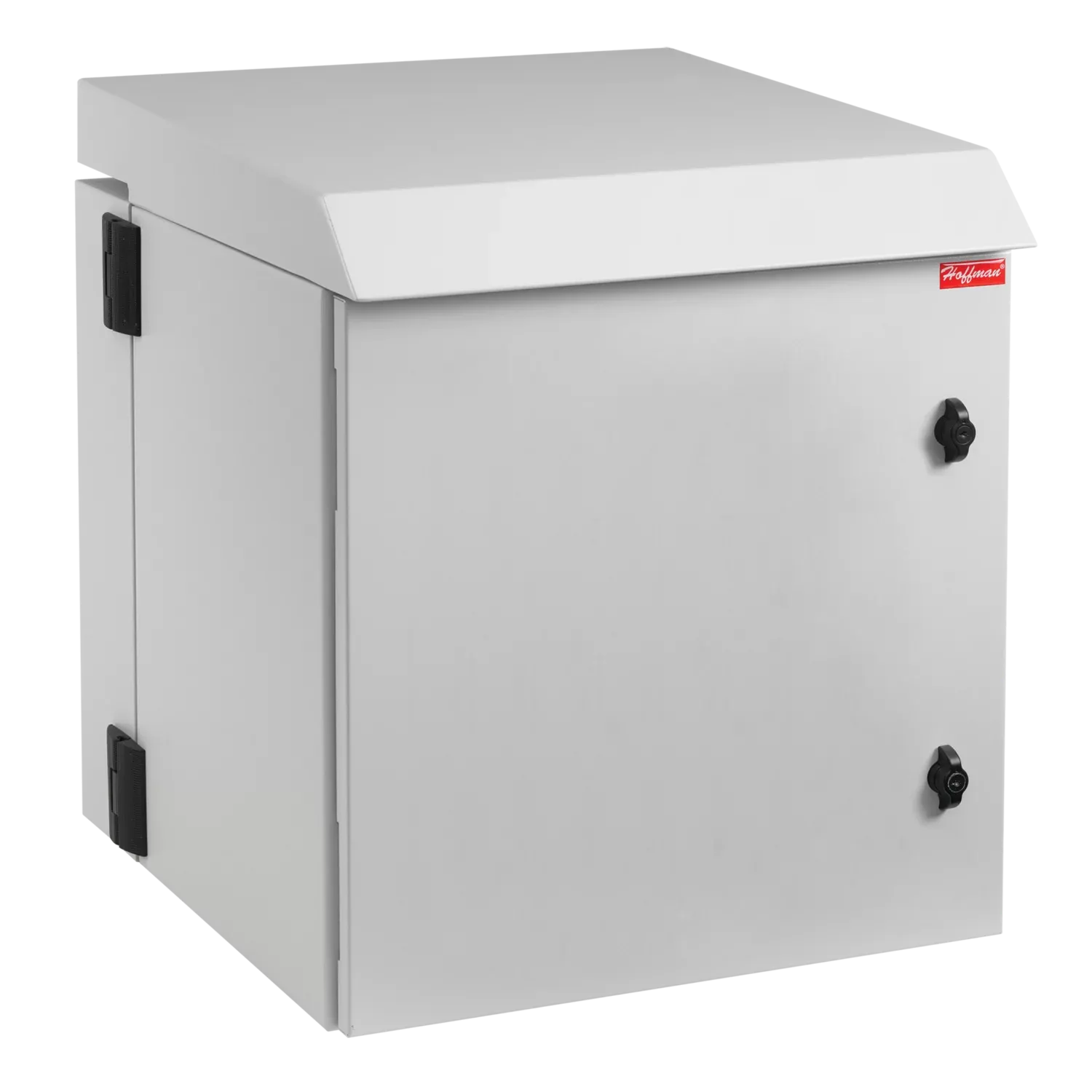 HOFFMAN PTHW242424GF Cabinet, 24.09 x 23.62 x 24.02 Inch Size, Gray, Steel, Window | CH8VZB