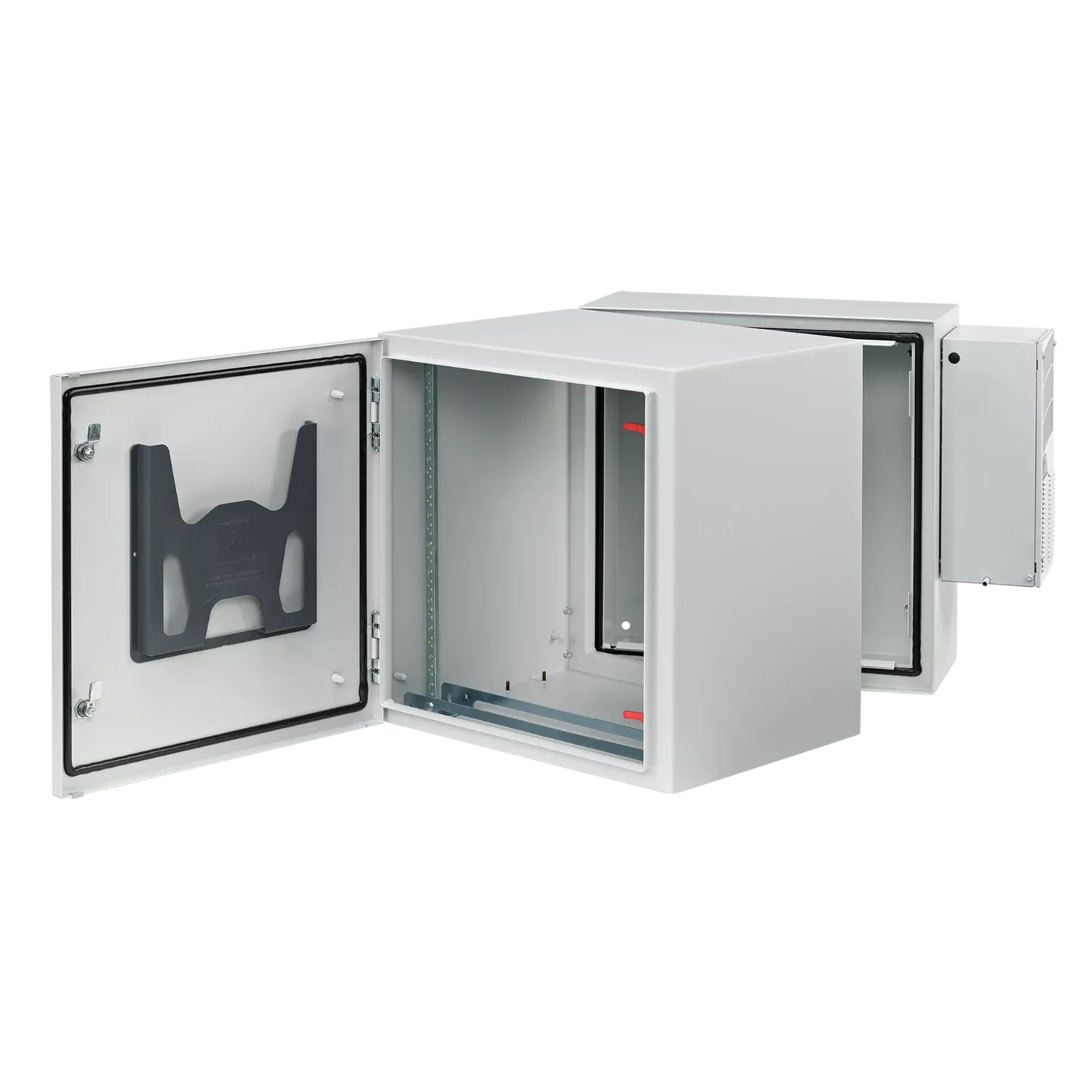 HOFFMAN PTHS242428G4A Cabinet, 24.09 x 23.62 x 27.95 Inch Size, Gray, Steel | CH8VXK