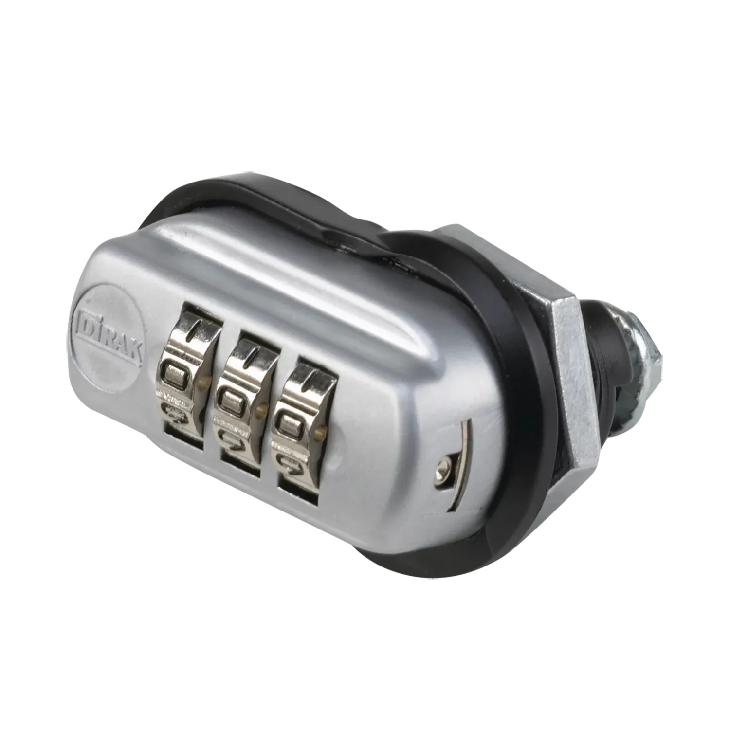 HOFFMAN PTLCMB3B Combination Lock, 3 Digit, Steel | CH8WAD