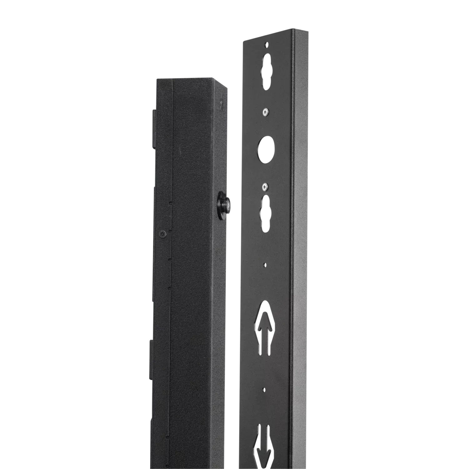 HOFFMAN PVCPM20 Cable and PDU Manager, 74.47 x 3 x 0.75, Black, Steel | CH8WED