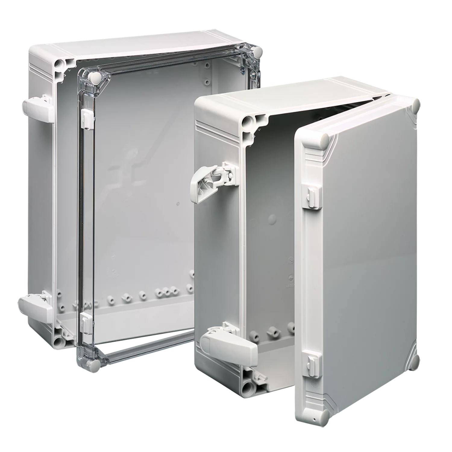 HOFFMAN Q202013ABI Enclosure, Type 4X, 200 x 200 x 132mm Size, ABS | CH8WML