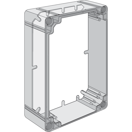 HOFFMAN Q4030PI Panel, Fits 400 x 300mm Size, Steel | CH8WTD