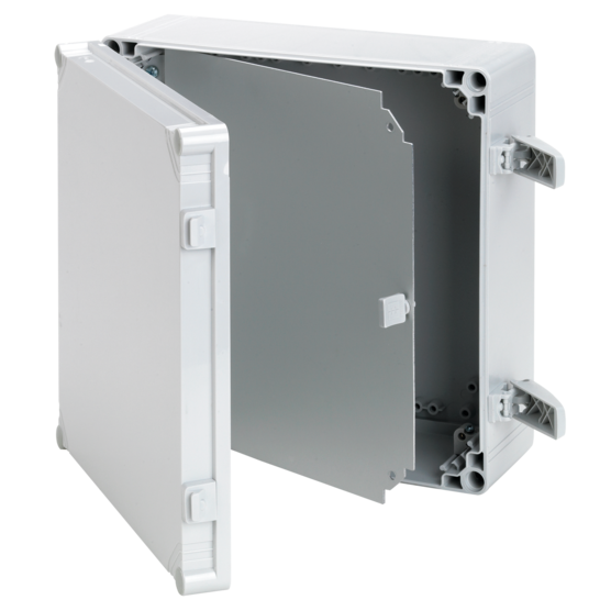 HOFFMAN QIHFP42A Swing Panel, Fits 400 x 200mm Size, Aluminium | CH8WVQ