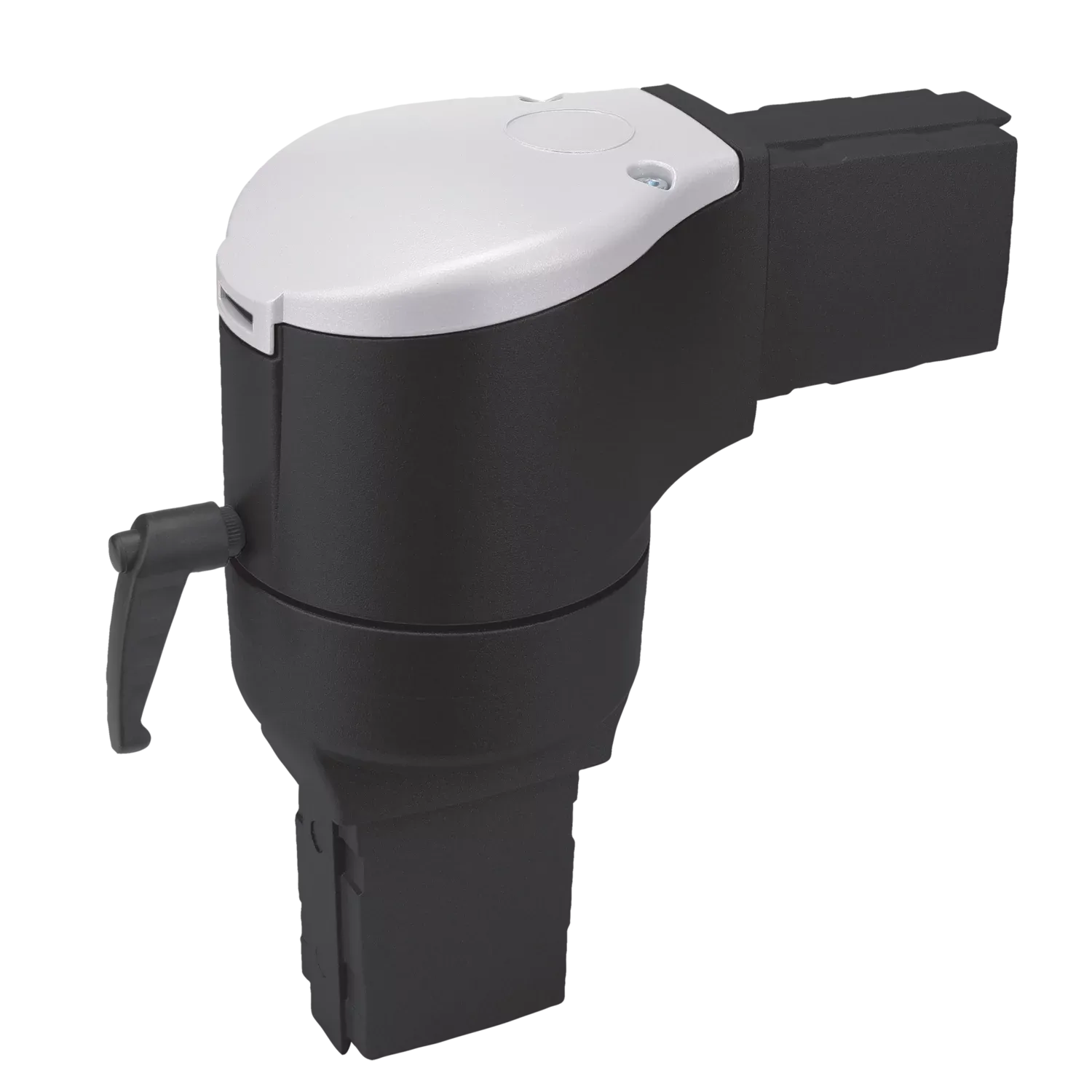 HOFFMAN S1MER Rotatable Elbow, 8.98 x 7.68 x 3.94 Inch Size, Black, Aluminium | CH8XDF