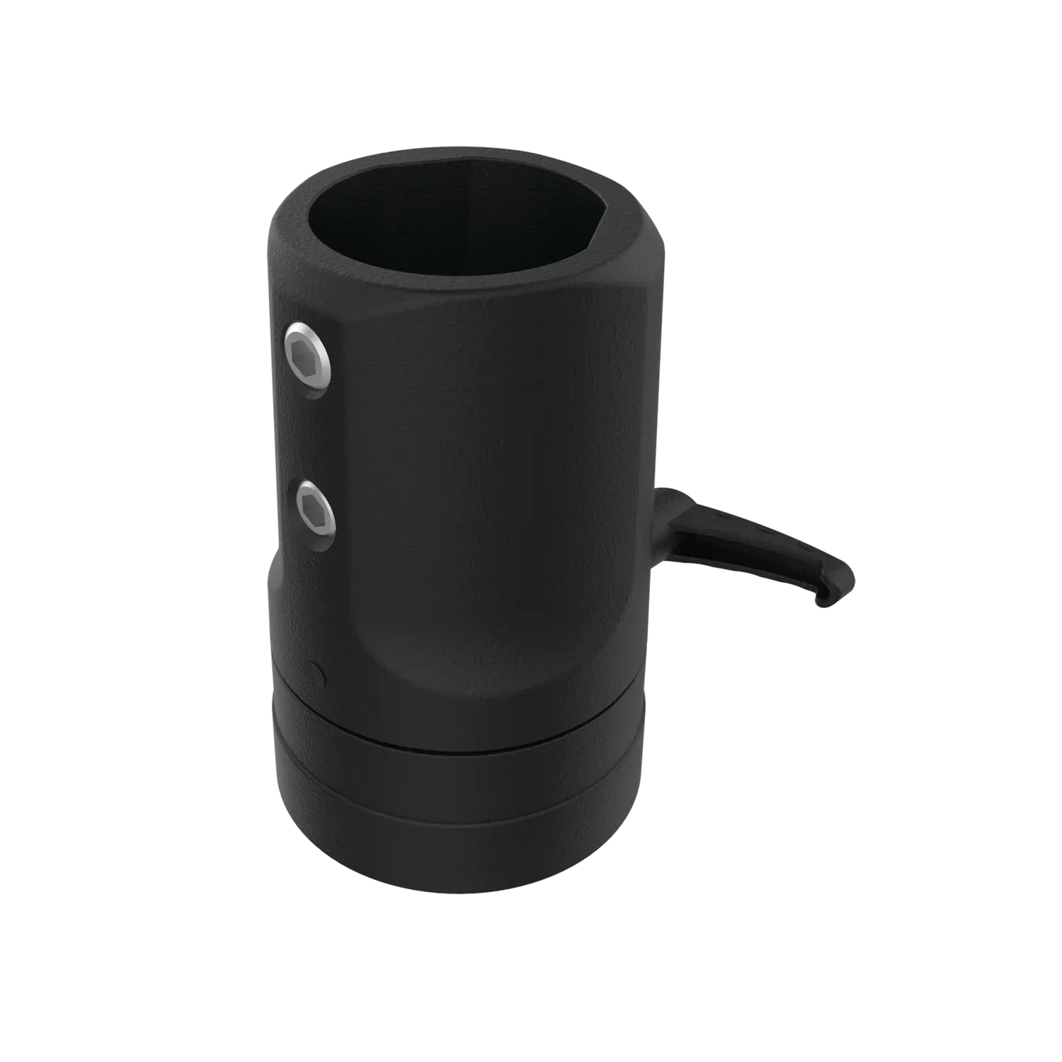 HOFFMAN S2MFC48 Tube Flange Coupling, Black, Aluminium | CH8XFD