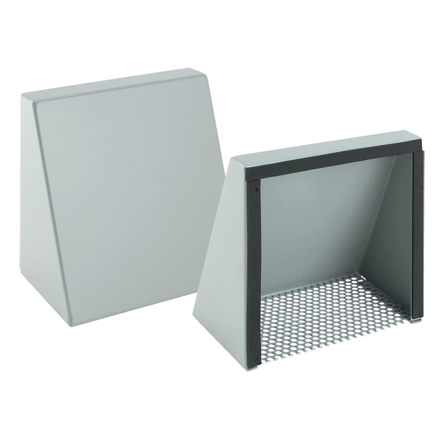 HOFFMAN T4S3RSS Fan Shroud Kit, Fits 4 Inch Fan, 304 SS | CH8XPF