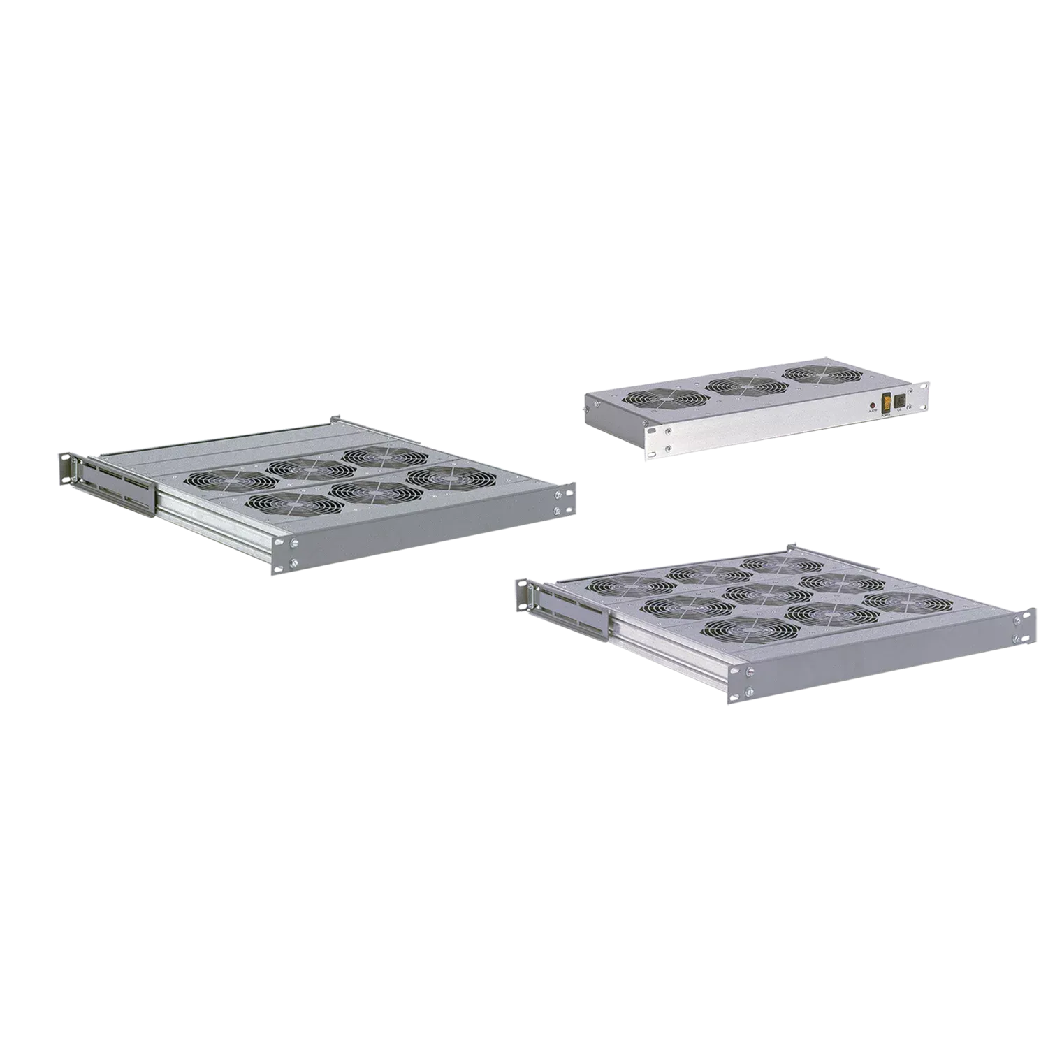 HOFFMAN UEB17H115 Rack Mountable Assembly, 315 CFM, 115V, Gray, Steel | CH8XVV