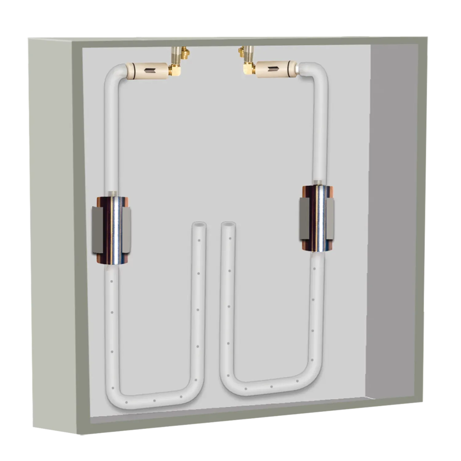 HOFFMAN VHLDK Hazardous Location Vortex Air Conditioner Ducting | CH8XZX