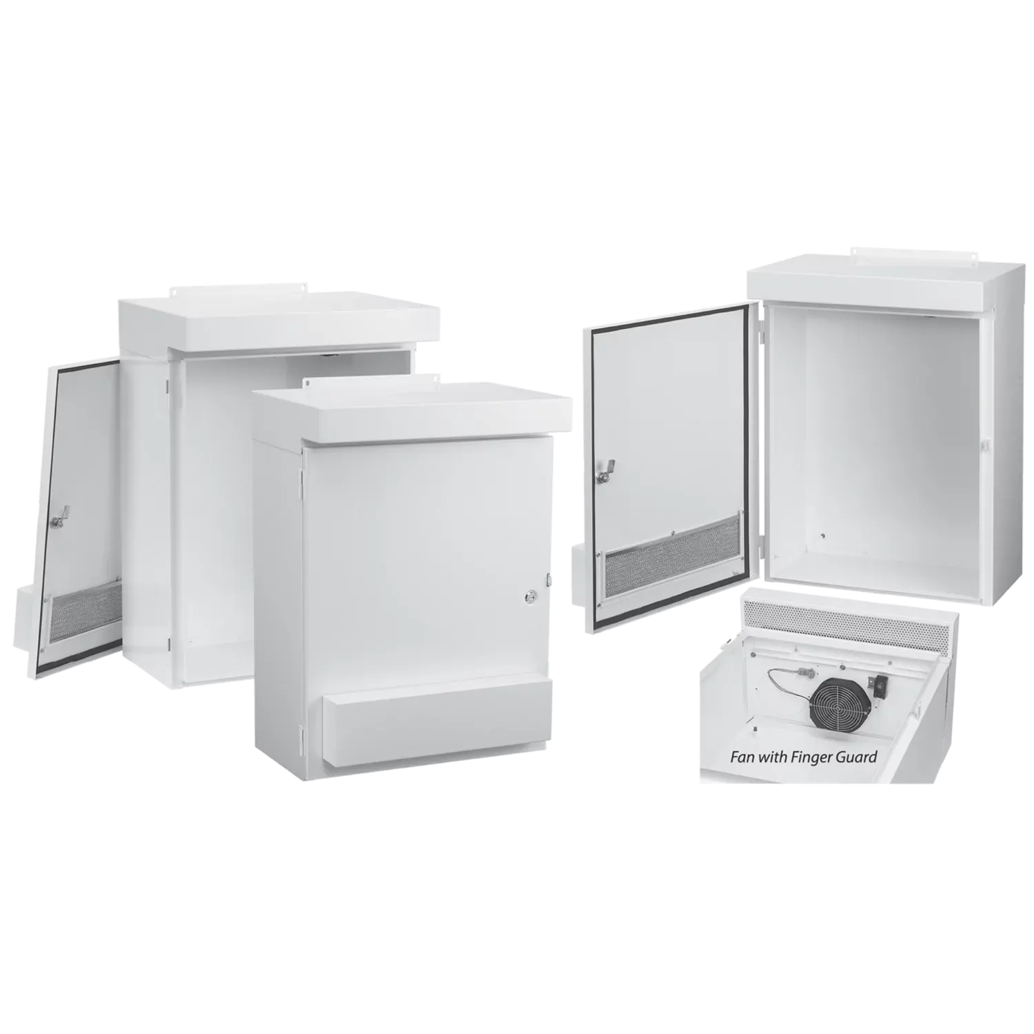 HOFFMAN WF25LP Enclosure, 41 x 24 x 12 Inch Size, White, Steel | CH8YAQ
