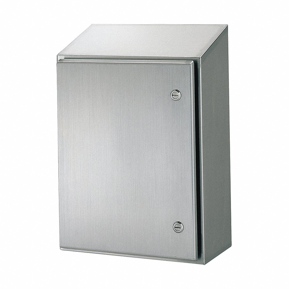 HOFFMAN WS161208SS Metallic Enclosure 16 Inch Height x 12 Inch Width | AG2TWD 32FT90