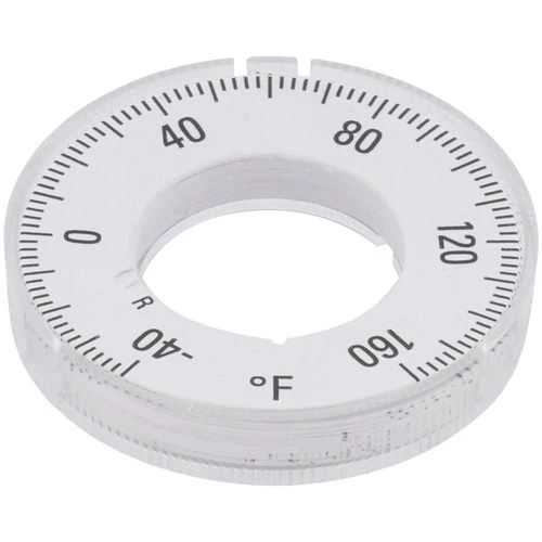Temperature/Humidity Scale Plate Insert