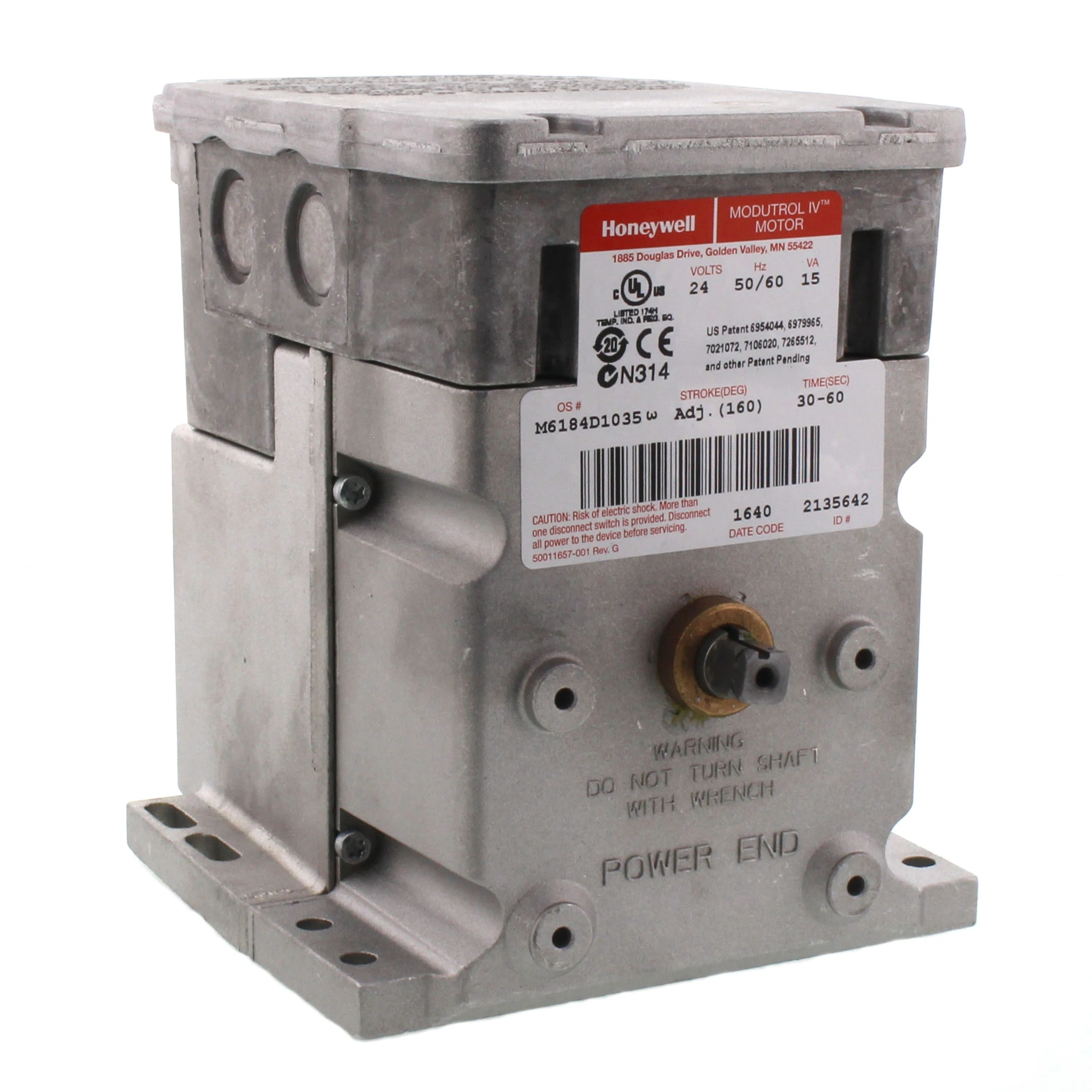 Modutrol Motor Torque 150 In-lbs