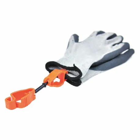 Glove Holder Clip, 4 Inch Length, Orange