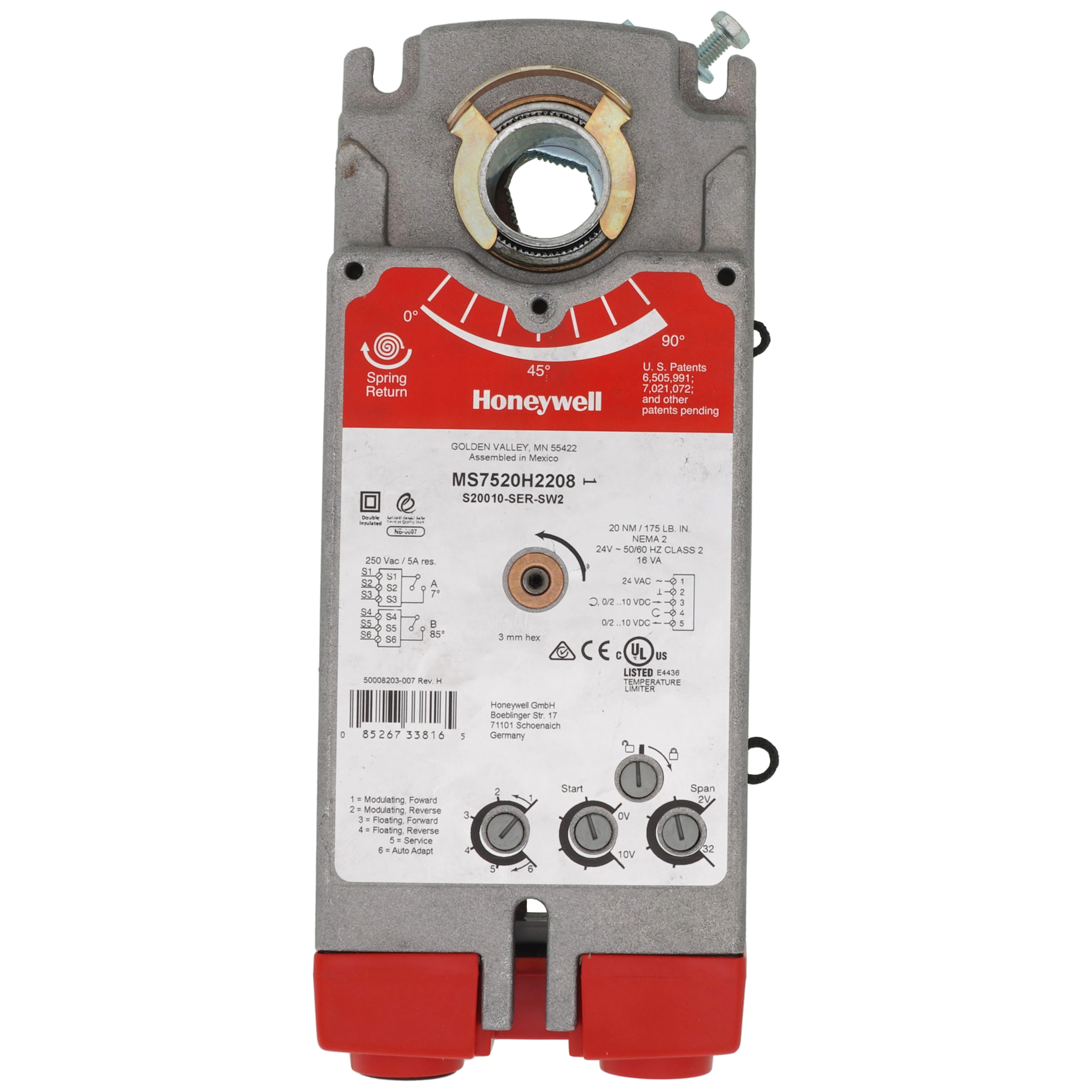 HONEYWELL MS7520H2208