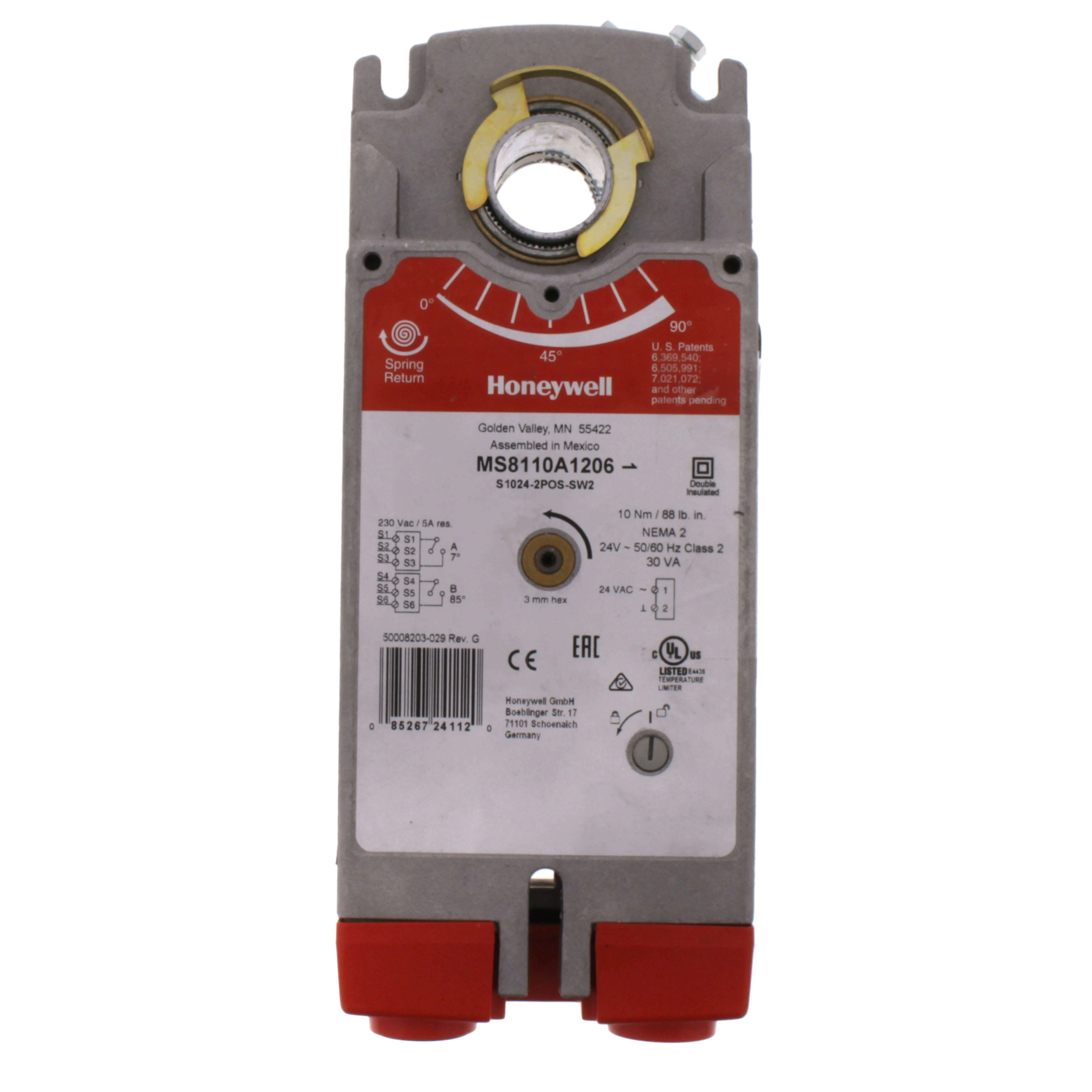 HONEYWELL MS8110A1206 3