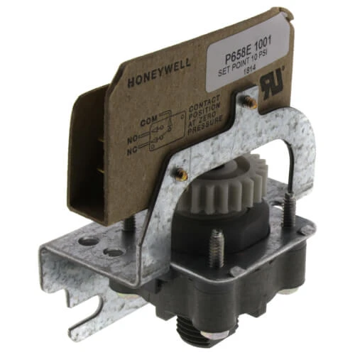 HONEYWELL P658E1001/U Pneumatic Switch, Panel Mount, 30 Psi | BP4HRU