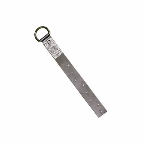 Miller Roof Anchor, 310 lb Capacity, Wood, Flat Roofs, Pivot D-Ring, 8 Clamps, Nail-In