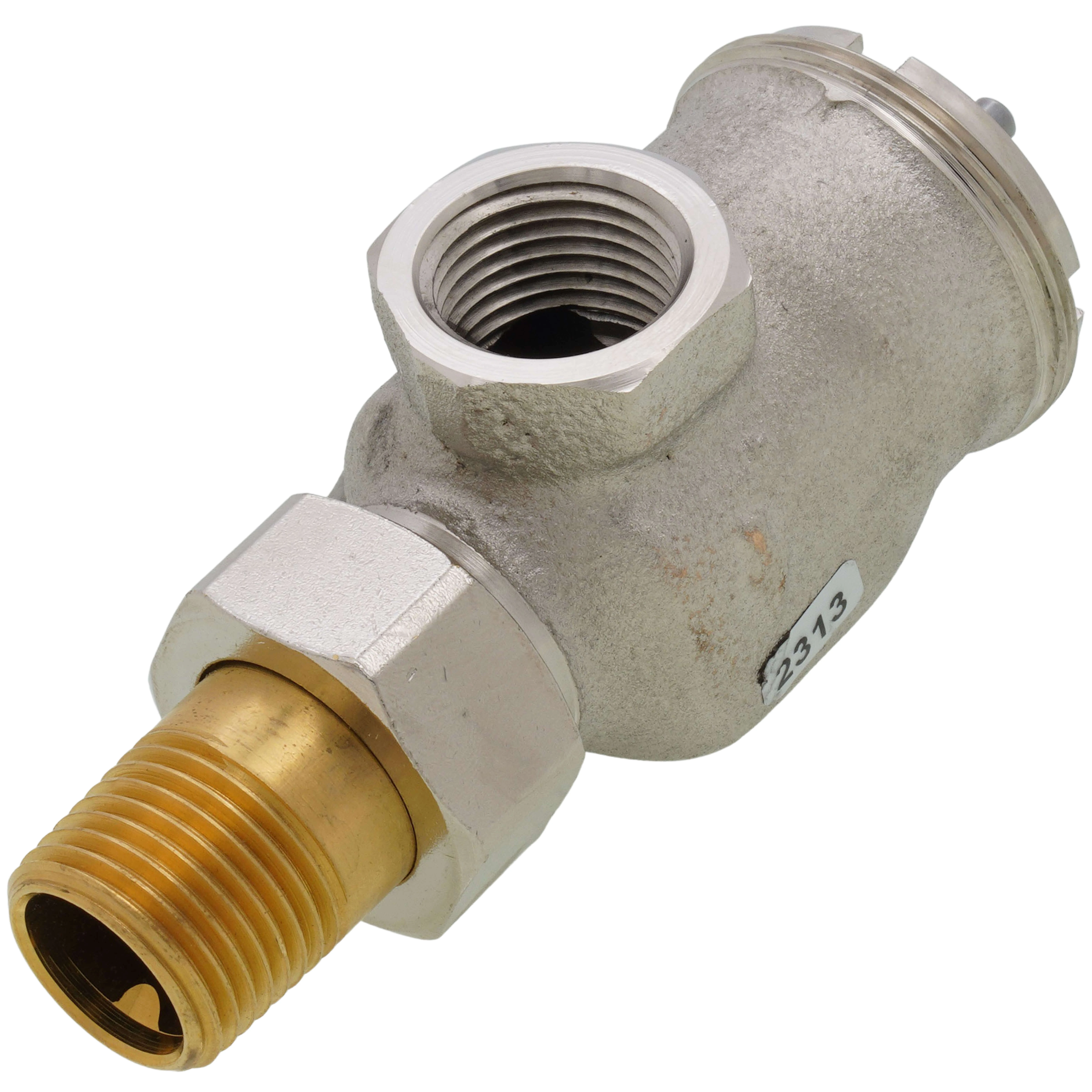 HONEYWELL V110F1002 Hot Water and Steam Boiler Radiator Valve Bodies, Thermostatic Radiator Valve, Bronze | CR4DCK 3UD08