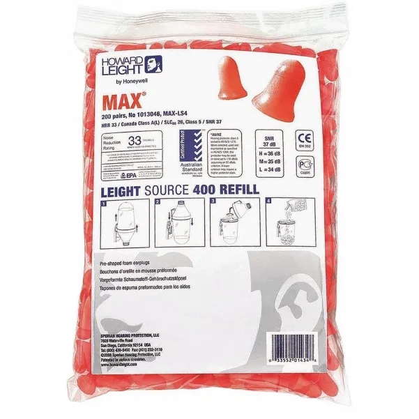 HOWARD LEIGHT MAX-LS4-REFILL