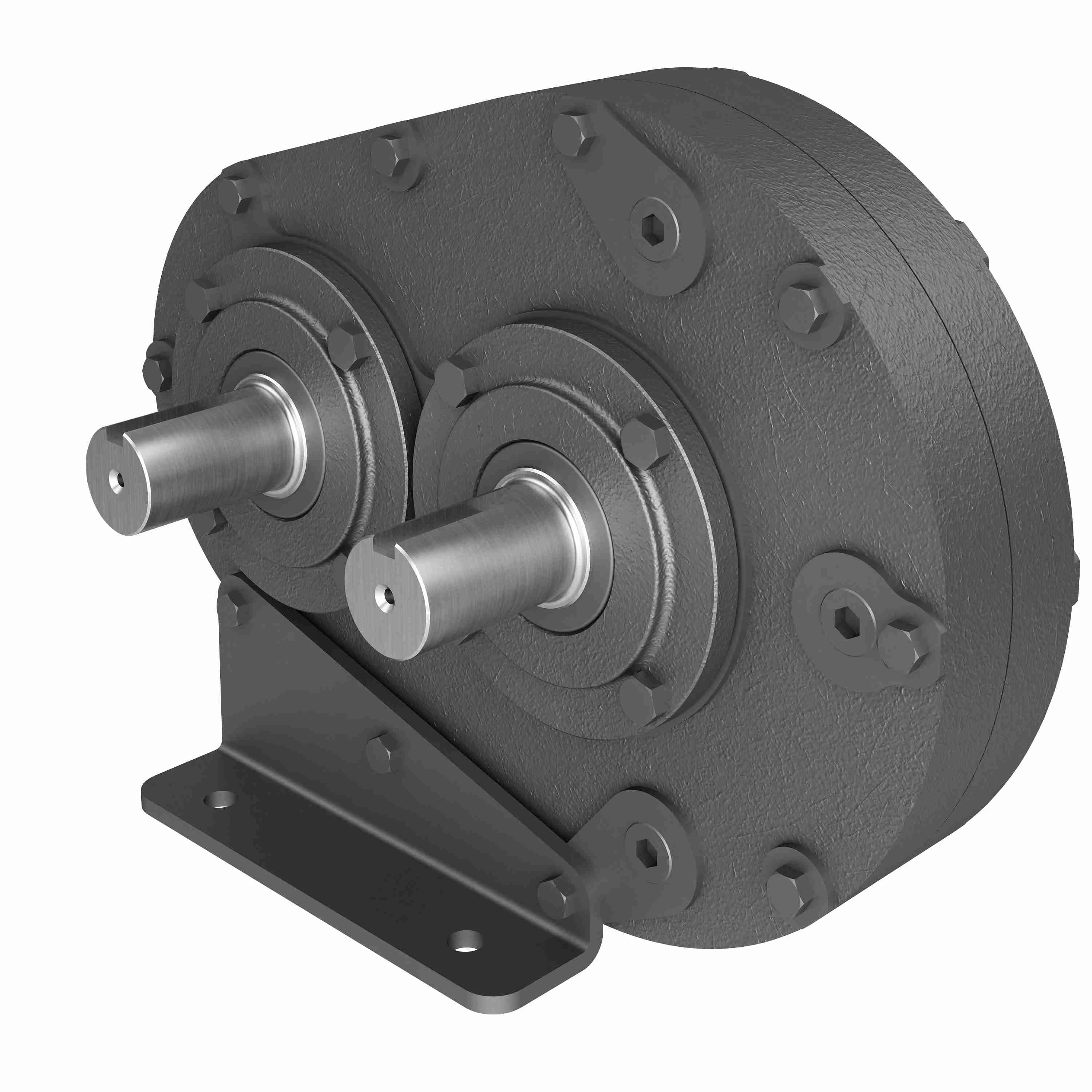 HUB CITY 0220-01021 Parallel Shaft Drive, 1:1 Ratio, 160 HP, 1.5 Inch I.D, 1.5 Inch O.D, Cast Iron | AK7NQH