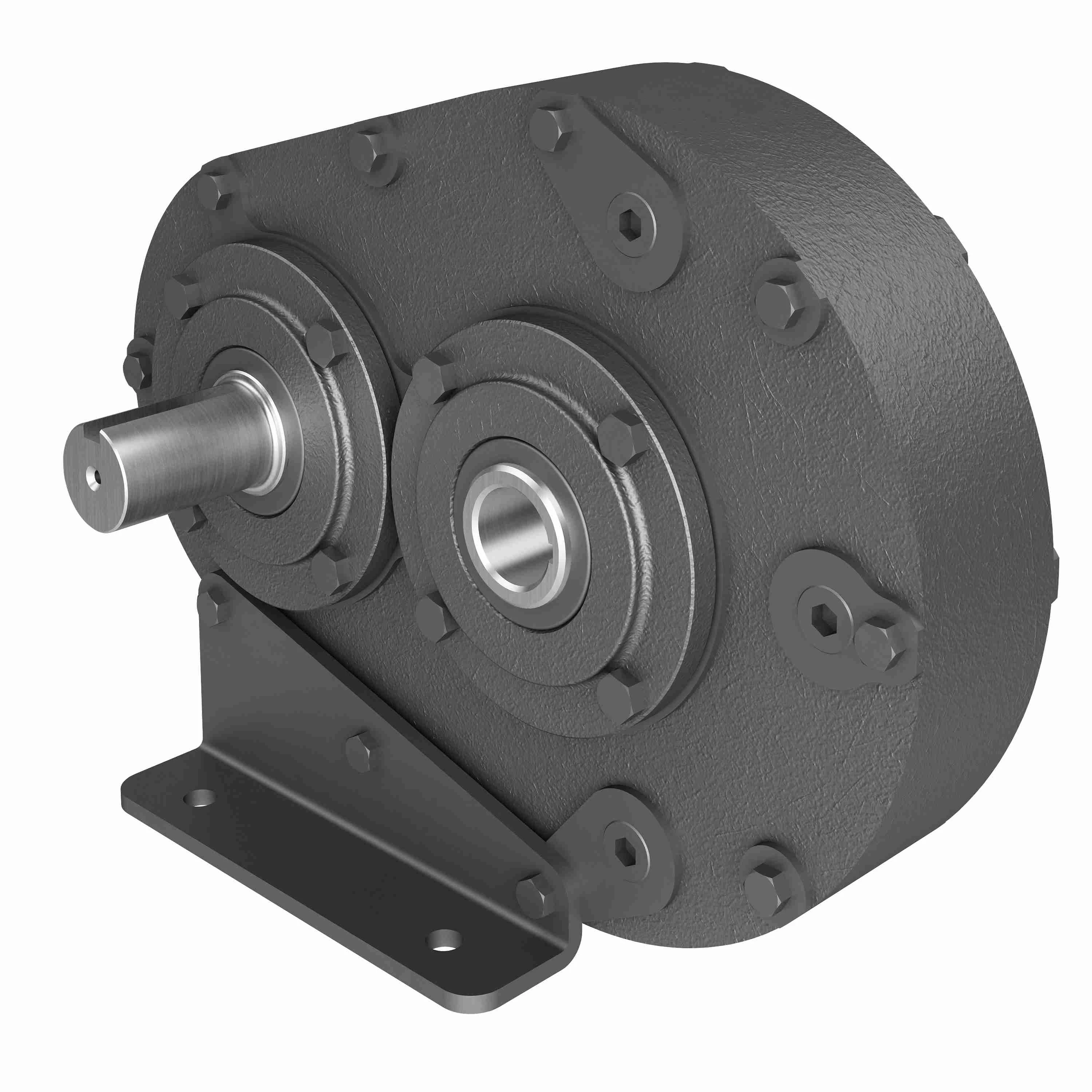 HUB CITY 0220-01041 Parallel Shaft Drive, 1:1 Ratio, 160 HP, 1.25 Inch I.D, 1.25 Inch O.D, Cast Iron | AK7LNH