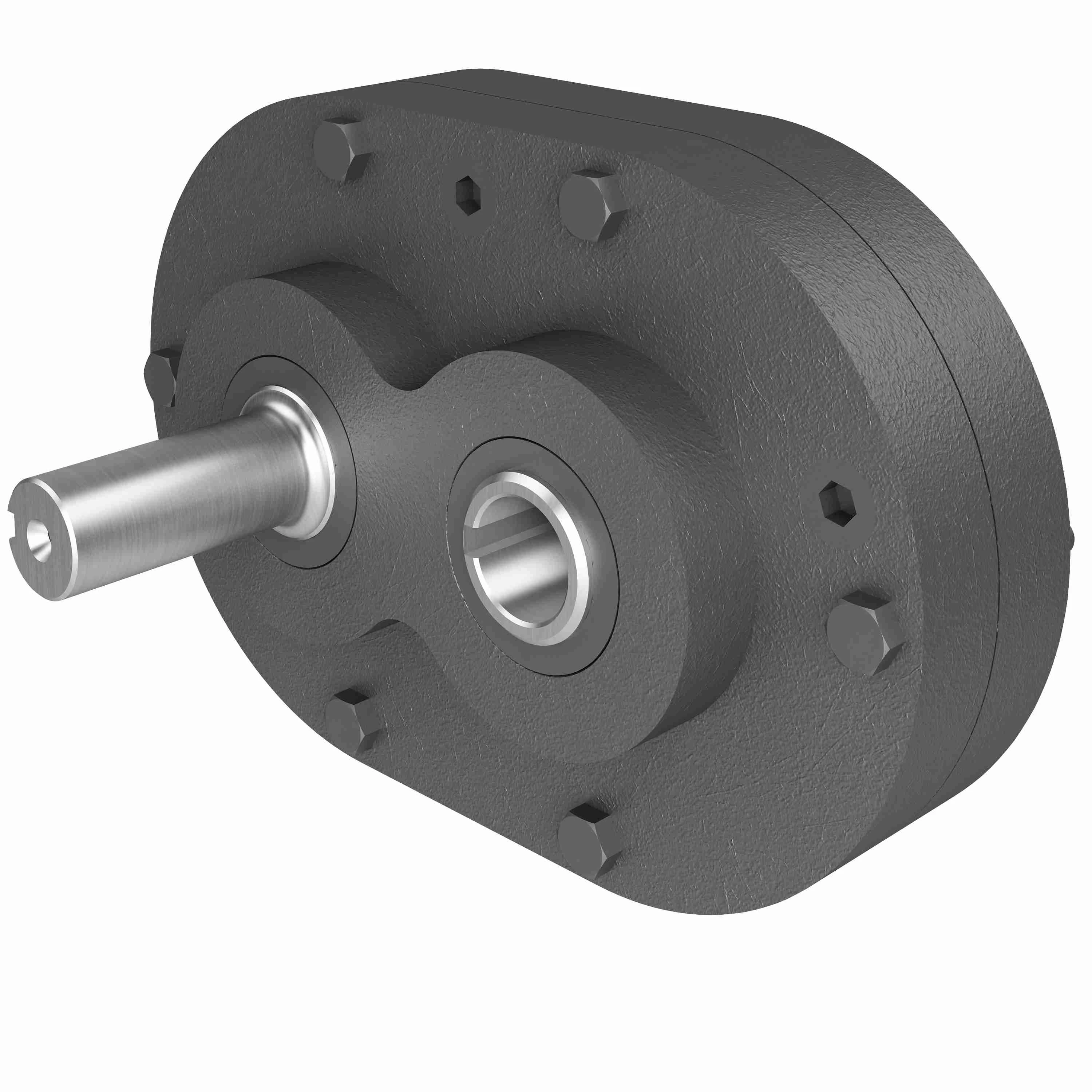 HUB CITY 0220-01522 Parallel Shaft Drive, 2:1 Ratio, 17.7 HP, 1 Inch I.D, 1 Inch O.D, Cast Iron | AL9XEX