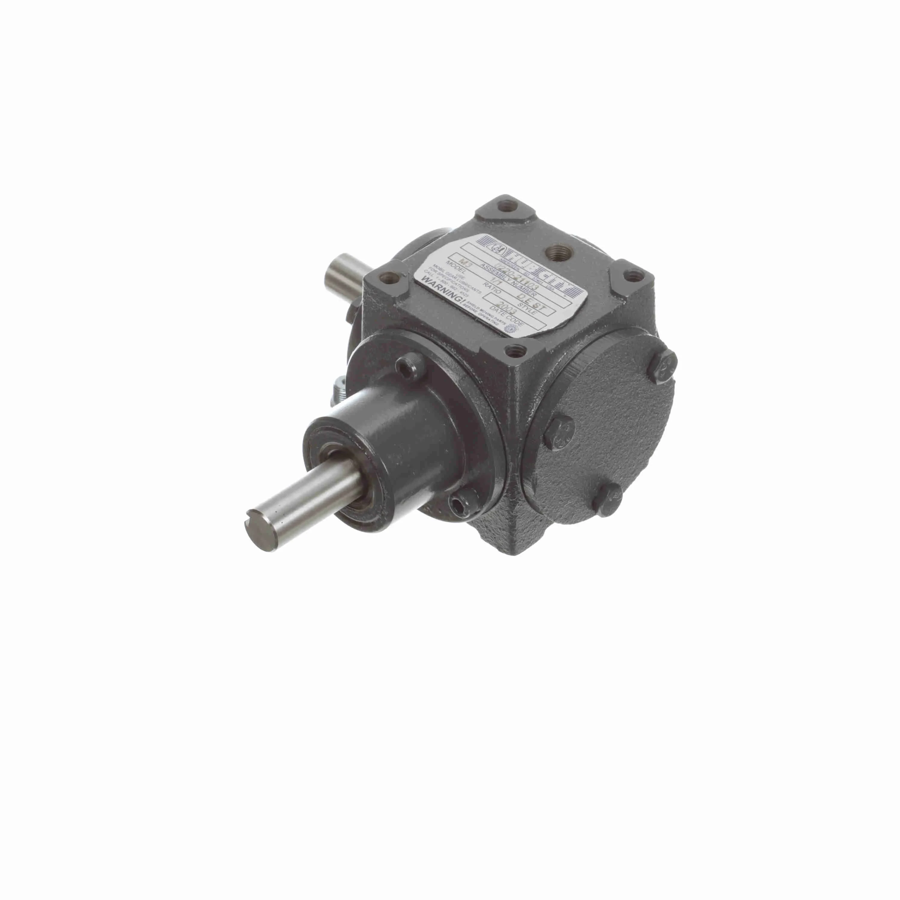 HUB CITY 0220-21103 Bevel Gear Drive, 2.25 HP, 0.625 Inch I.D, 0.625 Inch O.D, Cast Iron | AK7EQC