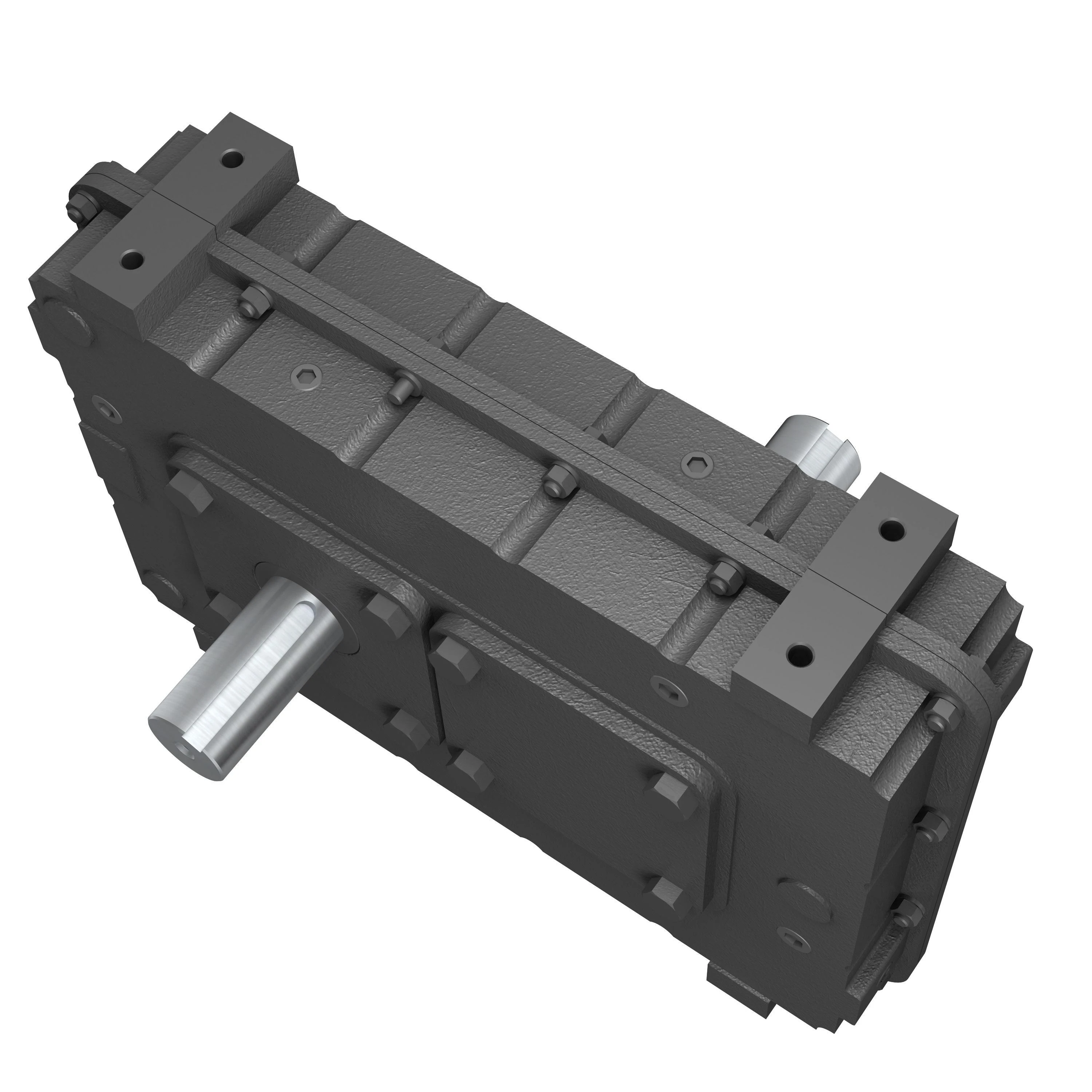 HUB CITY 0220-74804 Parallel Shaft Drive, 4:1 Ratio, 166.6 HP, 1.75 Inch I.D, 2.5 Inch O.D, Cast Iron | AX6GGM