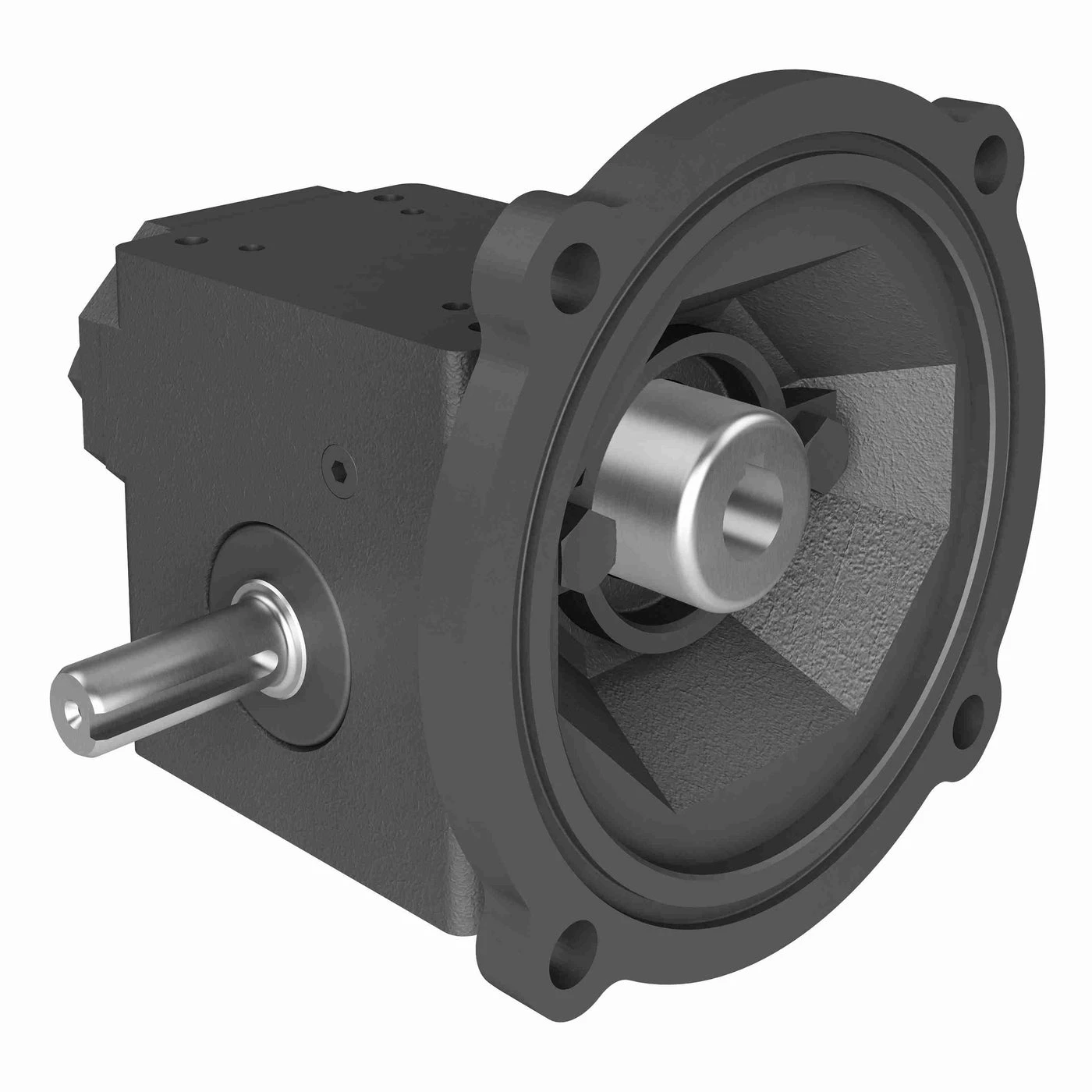 HUB CITY 0230-00130 Worm Reducer, 0.207 Hp, 0.625 Inch I.D, 0.625 Inch O.D, Cast Iron | AP2PXU