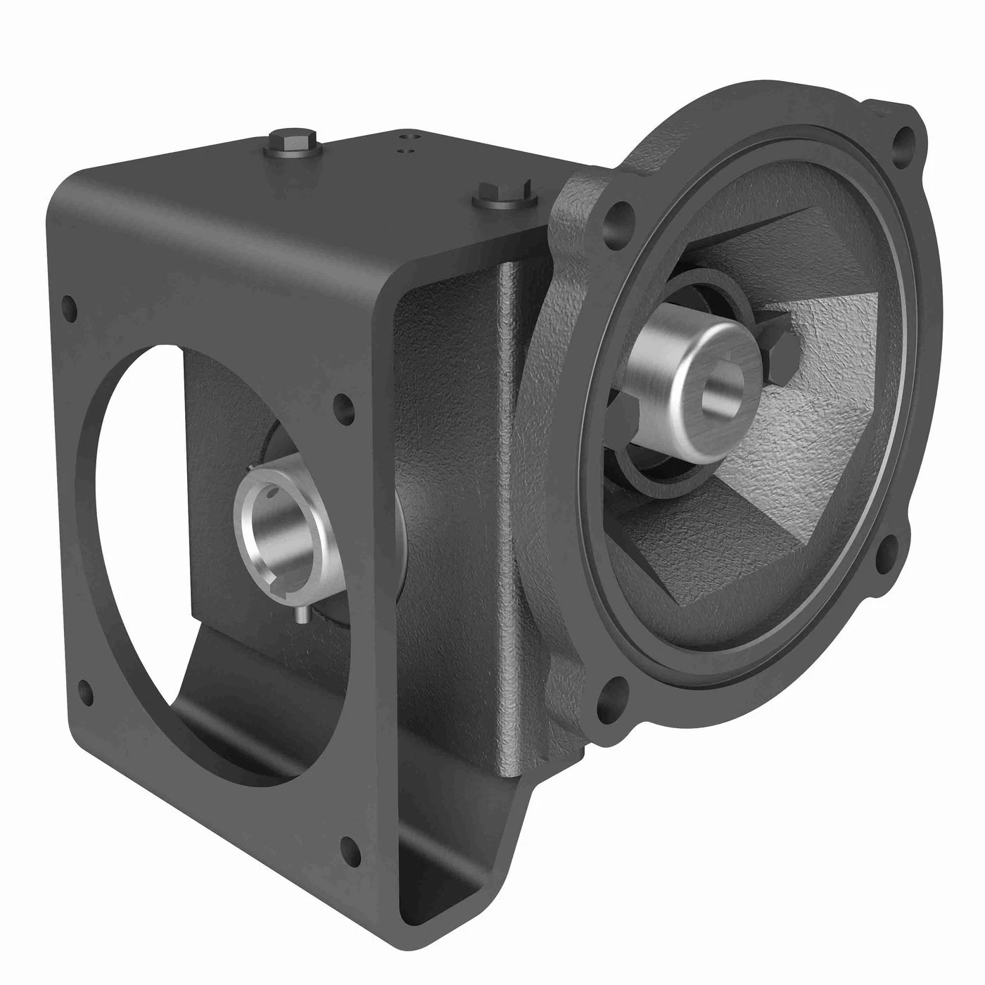 HUB CITY 0230-01672 Worm Reducer, 0.37 Hp, 0.938 Inch I.D, 0.625 Inch O.D, Cast Iron | AP2NGX