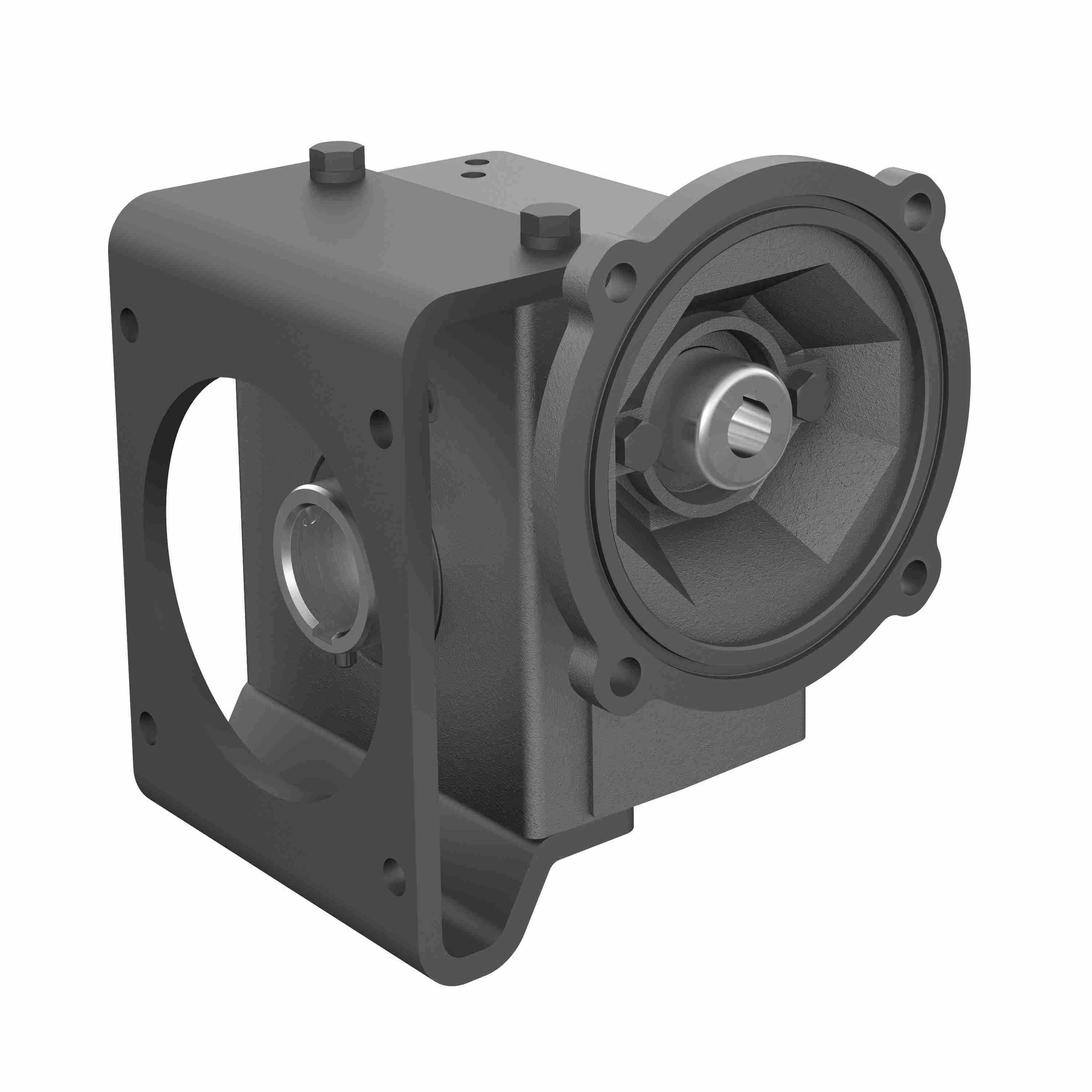 HUB CITY 0230-04001 Worm Reducer, 0.66 Hp, 1.250 Inch I.D, 0.625 Inch O.D, Cast Iron | AY7TQY