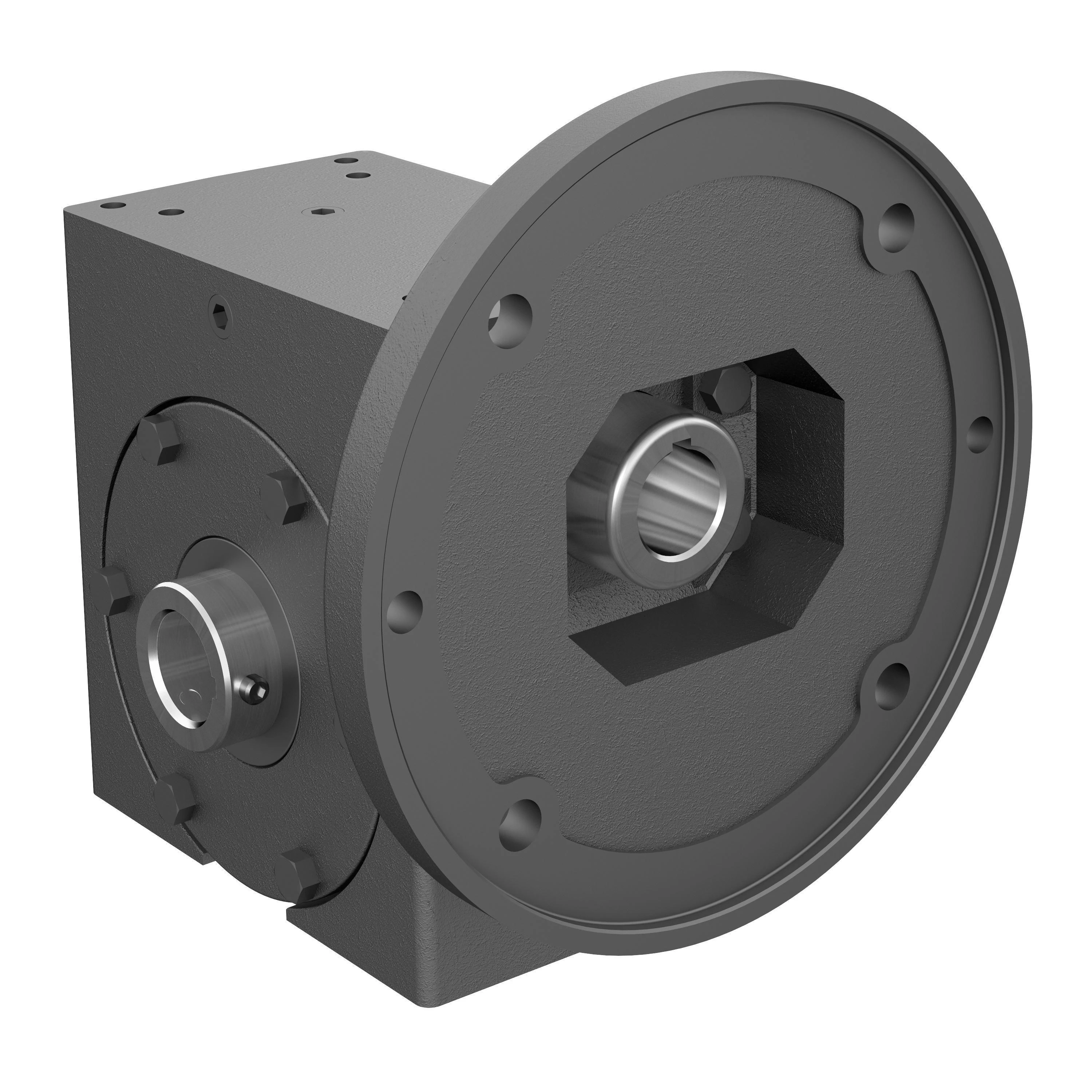 HUB CITY 0230-08278 Worm Reducer, 1.58 Hp, 1.188 Inch I.D, 1.125 Inch O.D, Cast Iron | AY9MXB