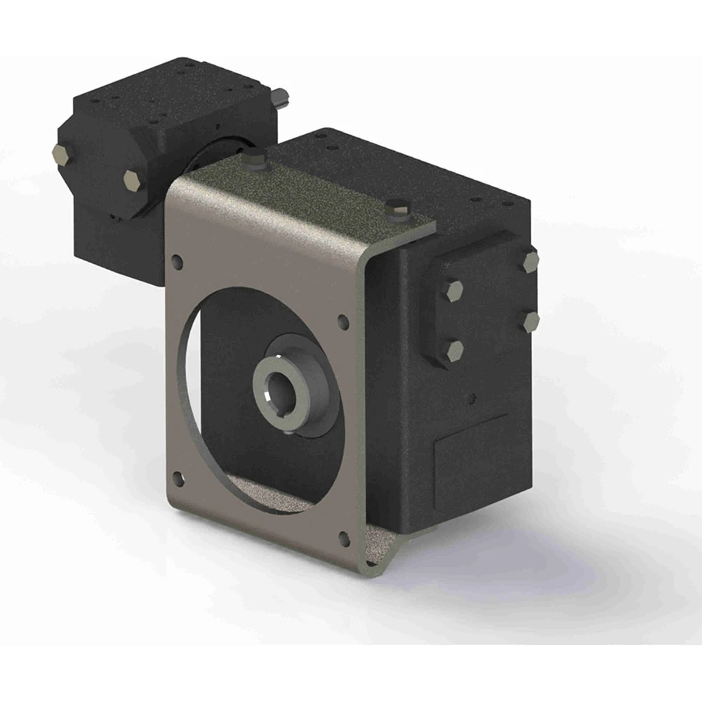 HUB CITY 0230-18511 Worm Reducer, 0.078 Hp, 1.000 Inch I.D, 0.5 Inch O.D, Cast Iron | AY7YJY